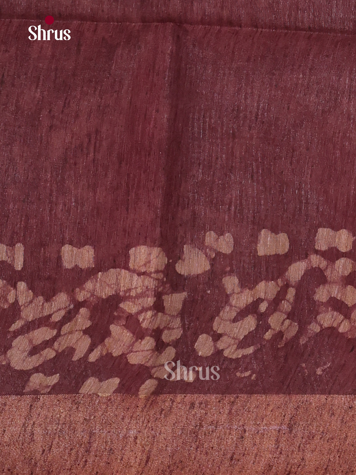 Red & Maroon - Bhatik Saree