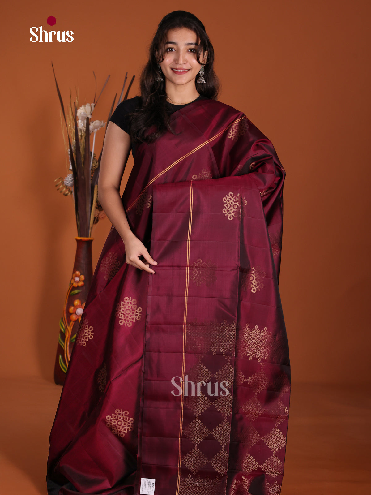 DLS02004 - Soft Silk (HR) Saree - Shop on Shrus.com