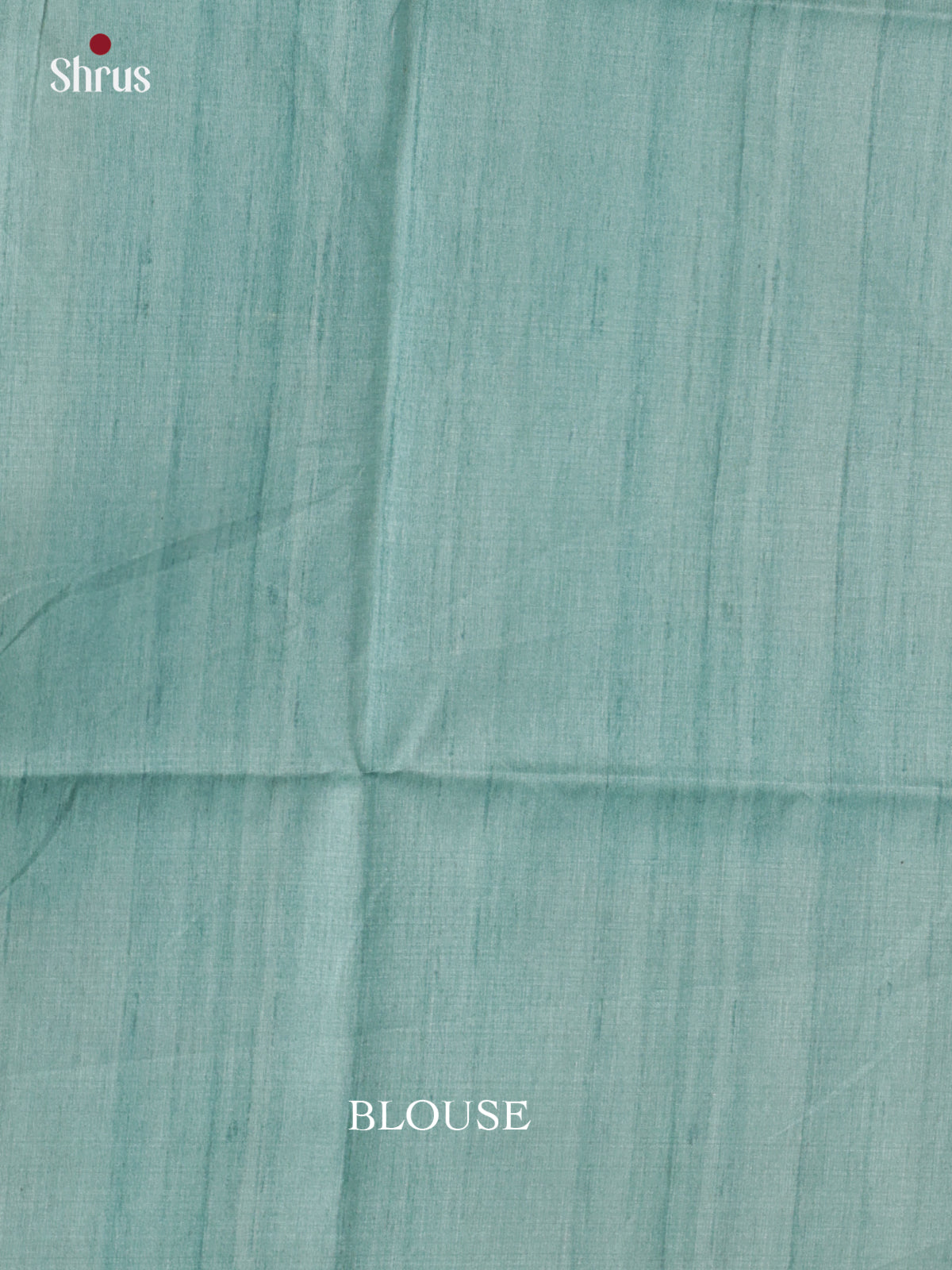 Pastel Blue & Cream - Printed Madhubani Saree - Shop on Shrus.com