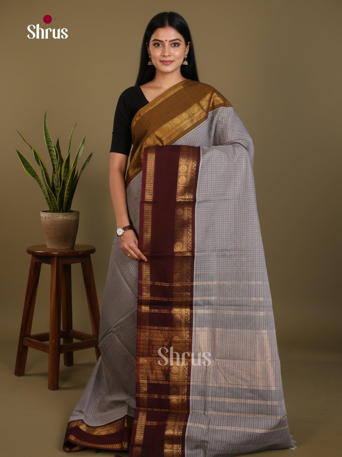 DLS04006 - Chettinad Cotton Saree