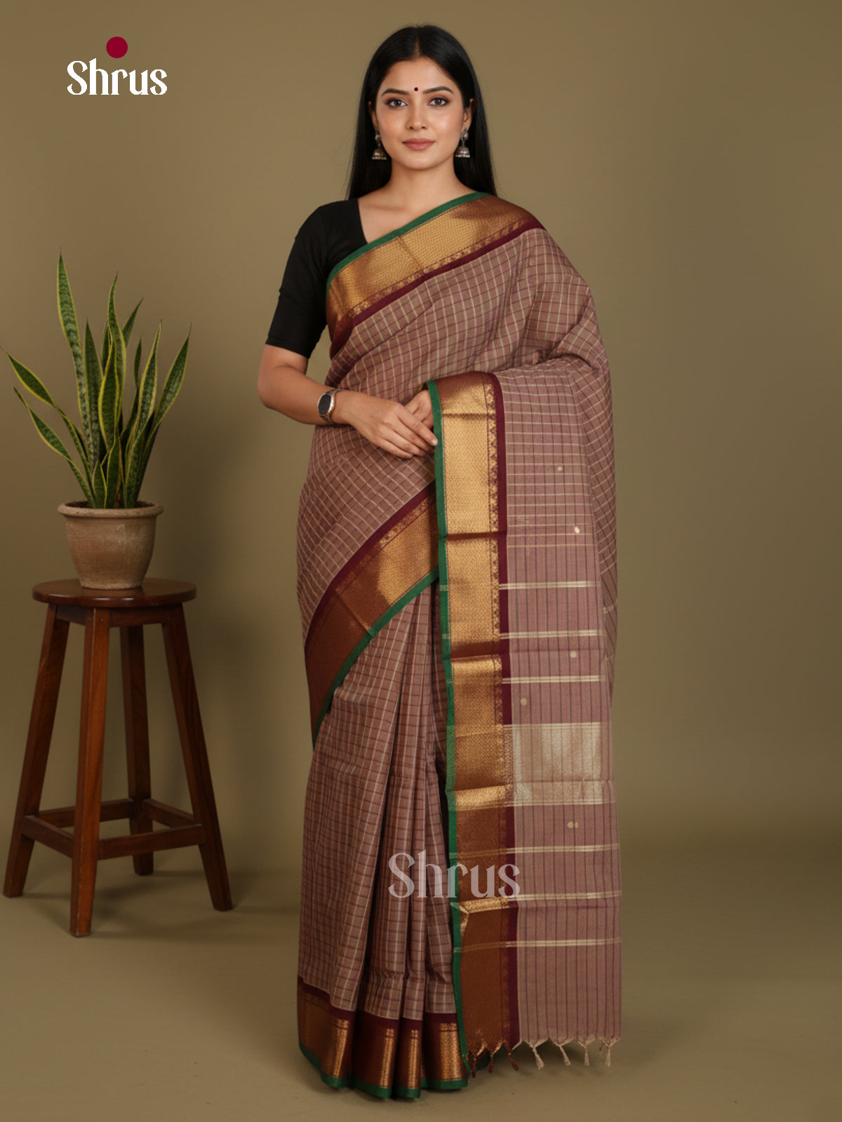 DLS04010 - Chettinad Cotton Saree