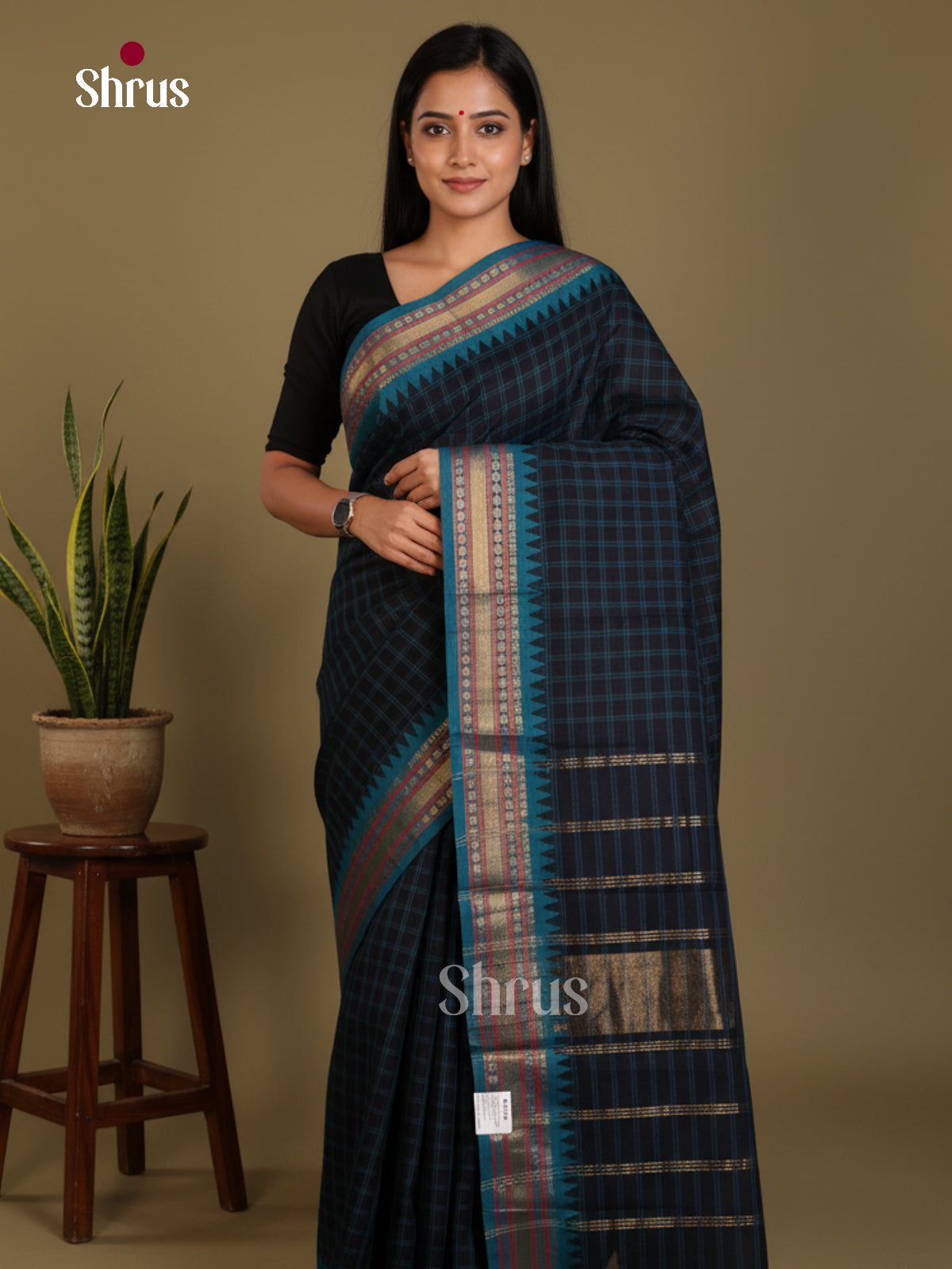 DLS04013 - Chettinad Cotton Saree