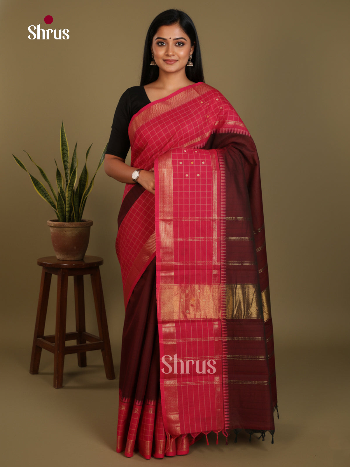 DLS04017 - Chettinad Cotton Saree