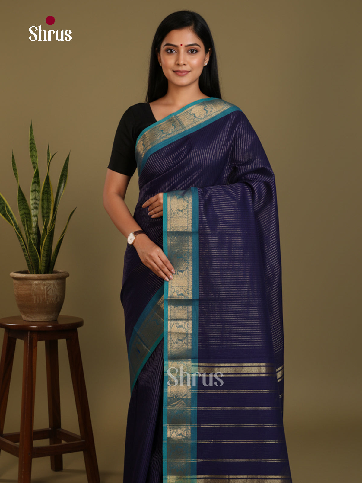 DLS04021 - Chettinad Cotton Saree