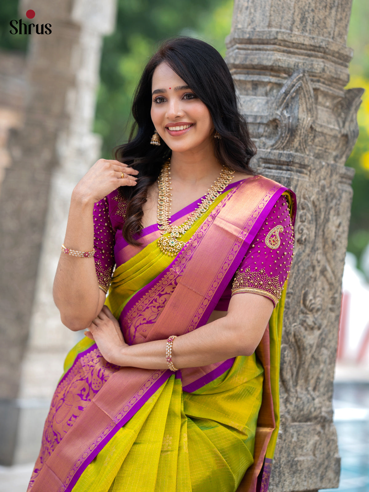 DLS04068 - Korvai-Big border Saree