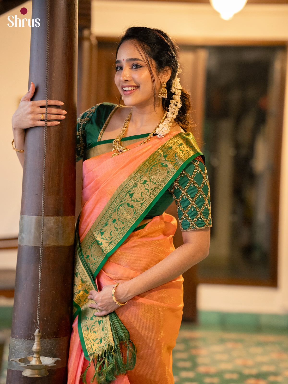 DLS04069 - Korvai-Big border Saree