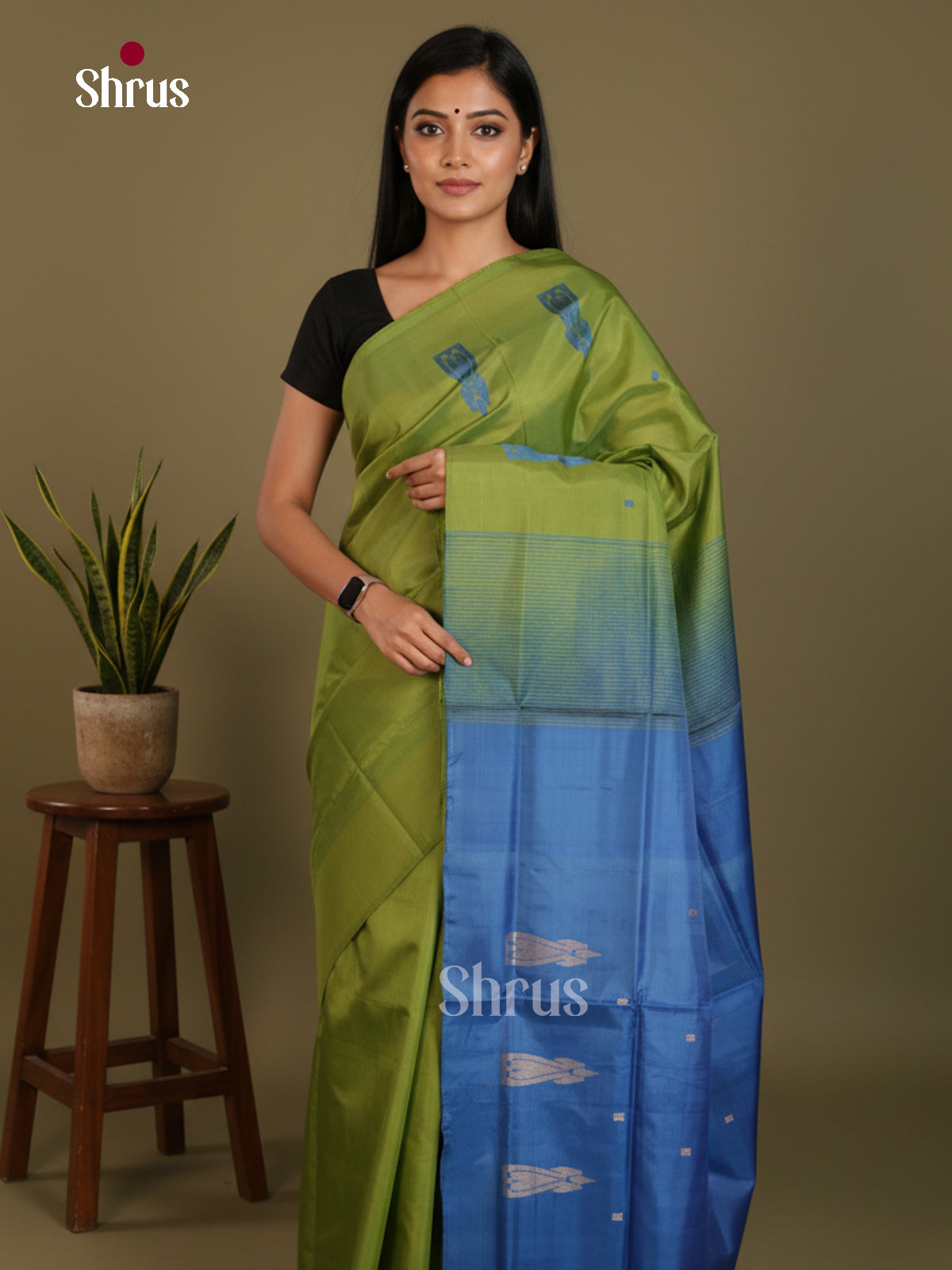 DLS04125 - Banana Pith without blouse Saree