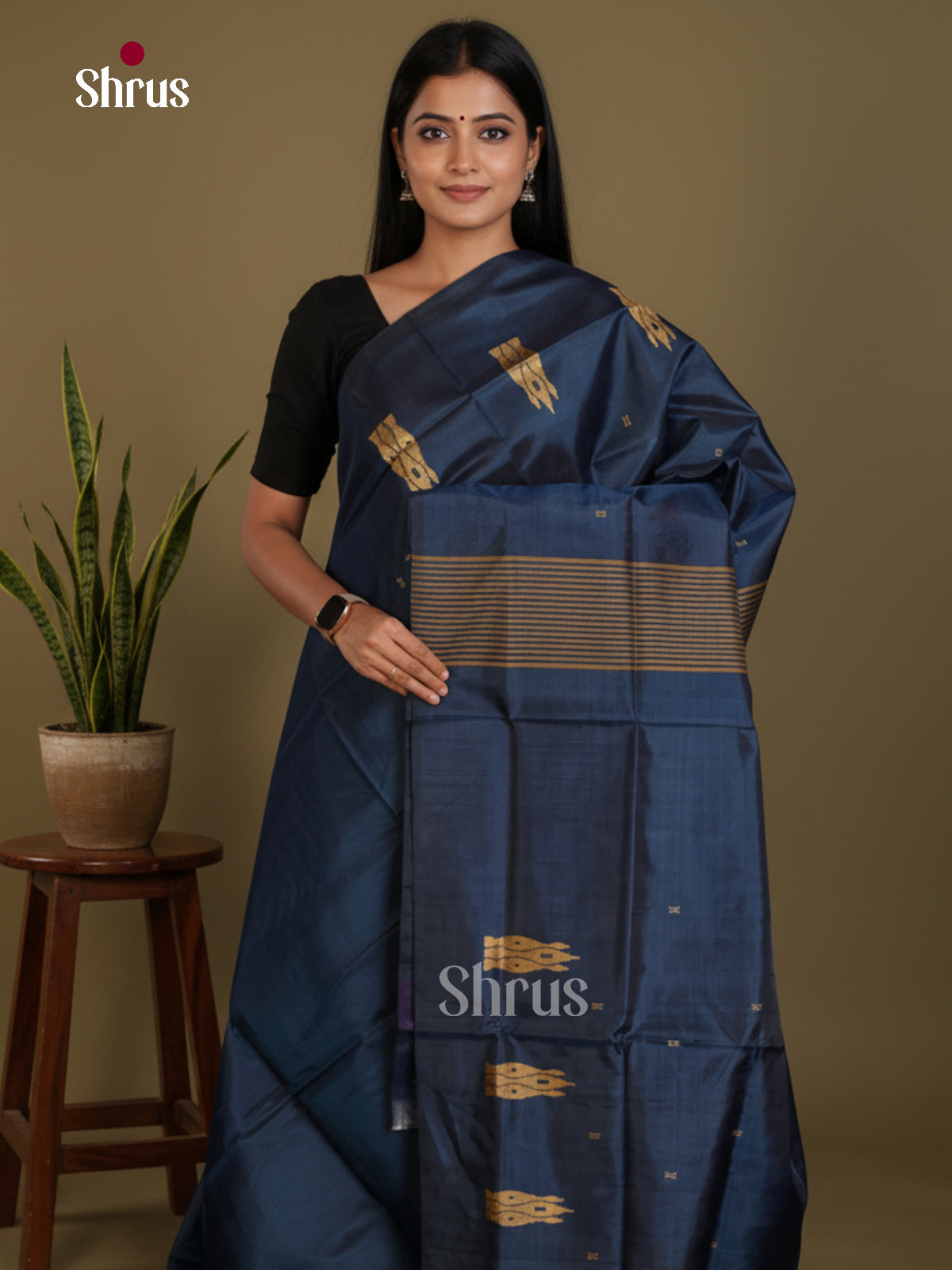 DLS04135 - Banana Pith without blouse Saree