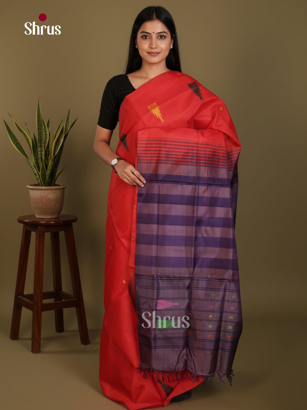 DLS04138 - Banana Pith without blouse Saree