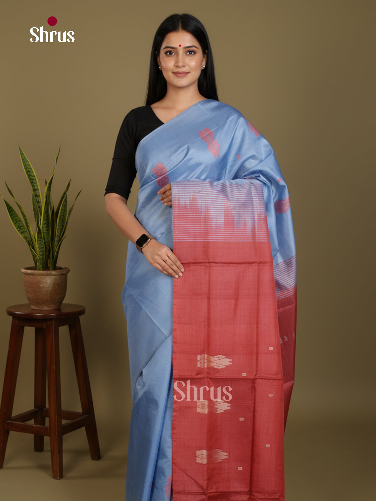 DLS04151 - Banana Pith without blouse Saree