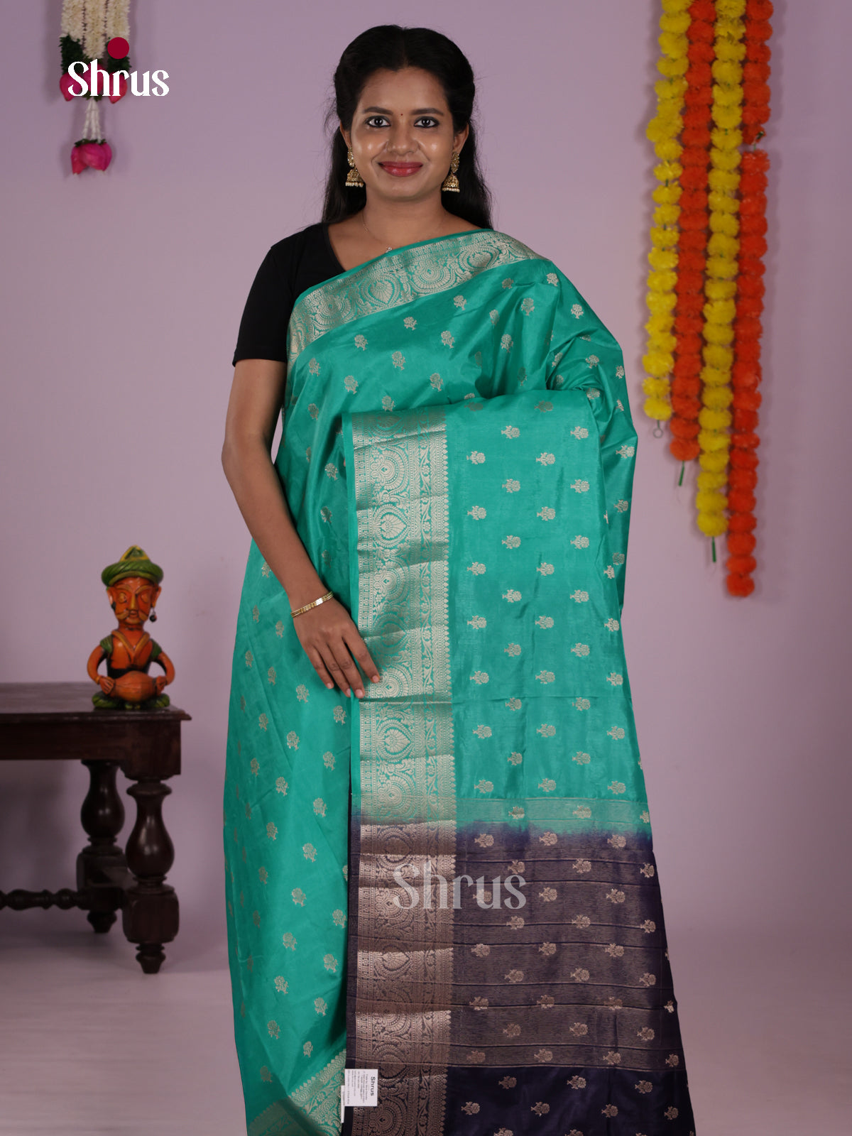 DLS06133 - North Silk Cotton Saree