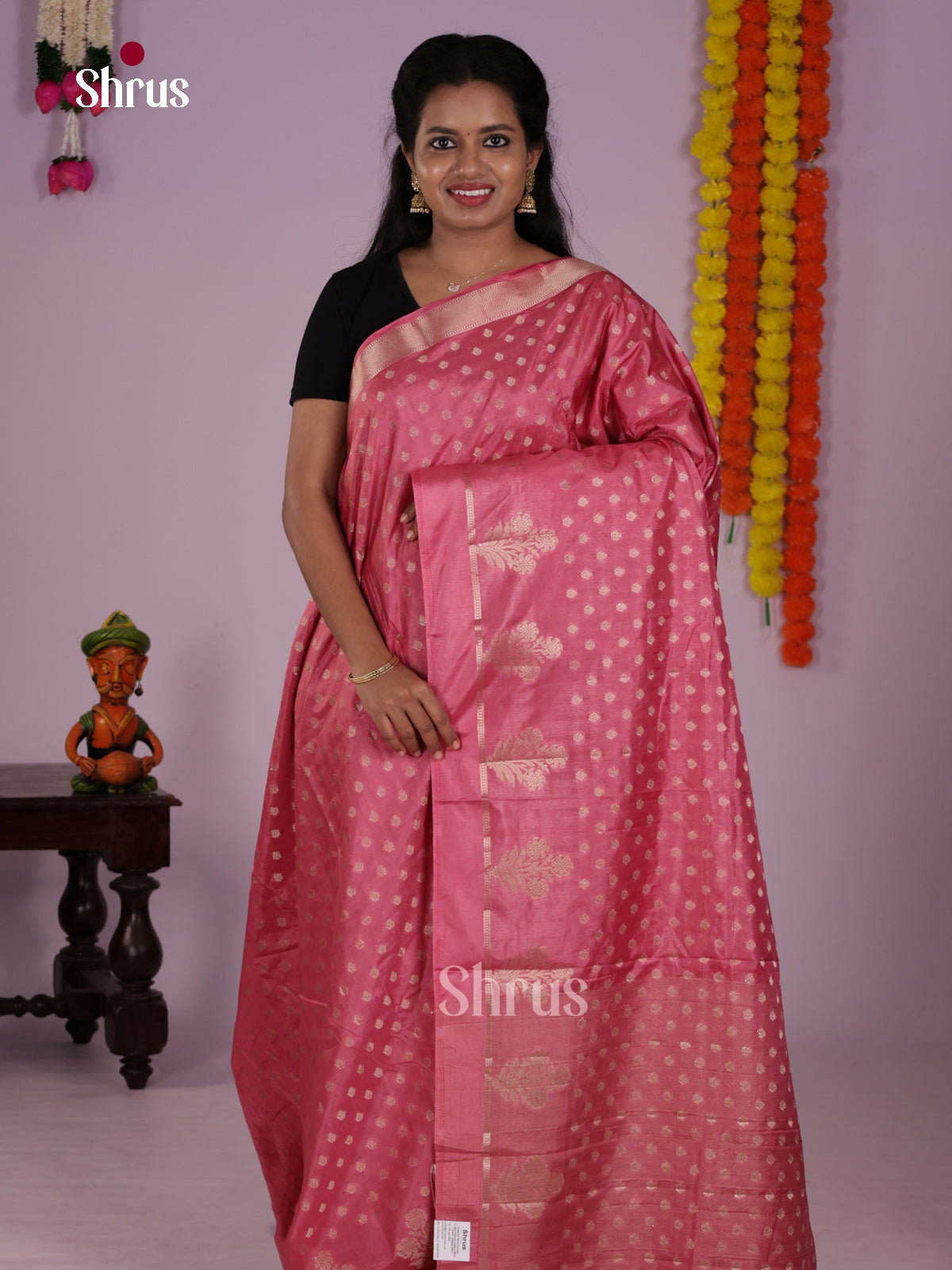 DLS06155 - North Silk Cotton Saree - Shop on Shrus.com