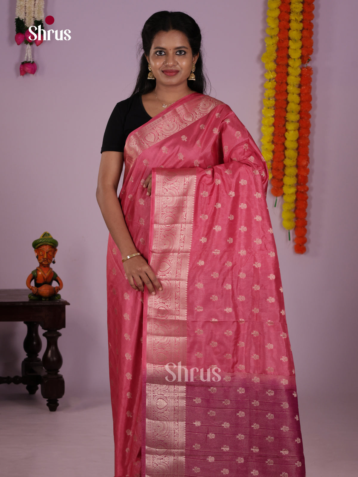 DLS06167 - North Silk Cotton Saree