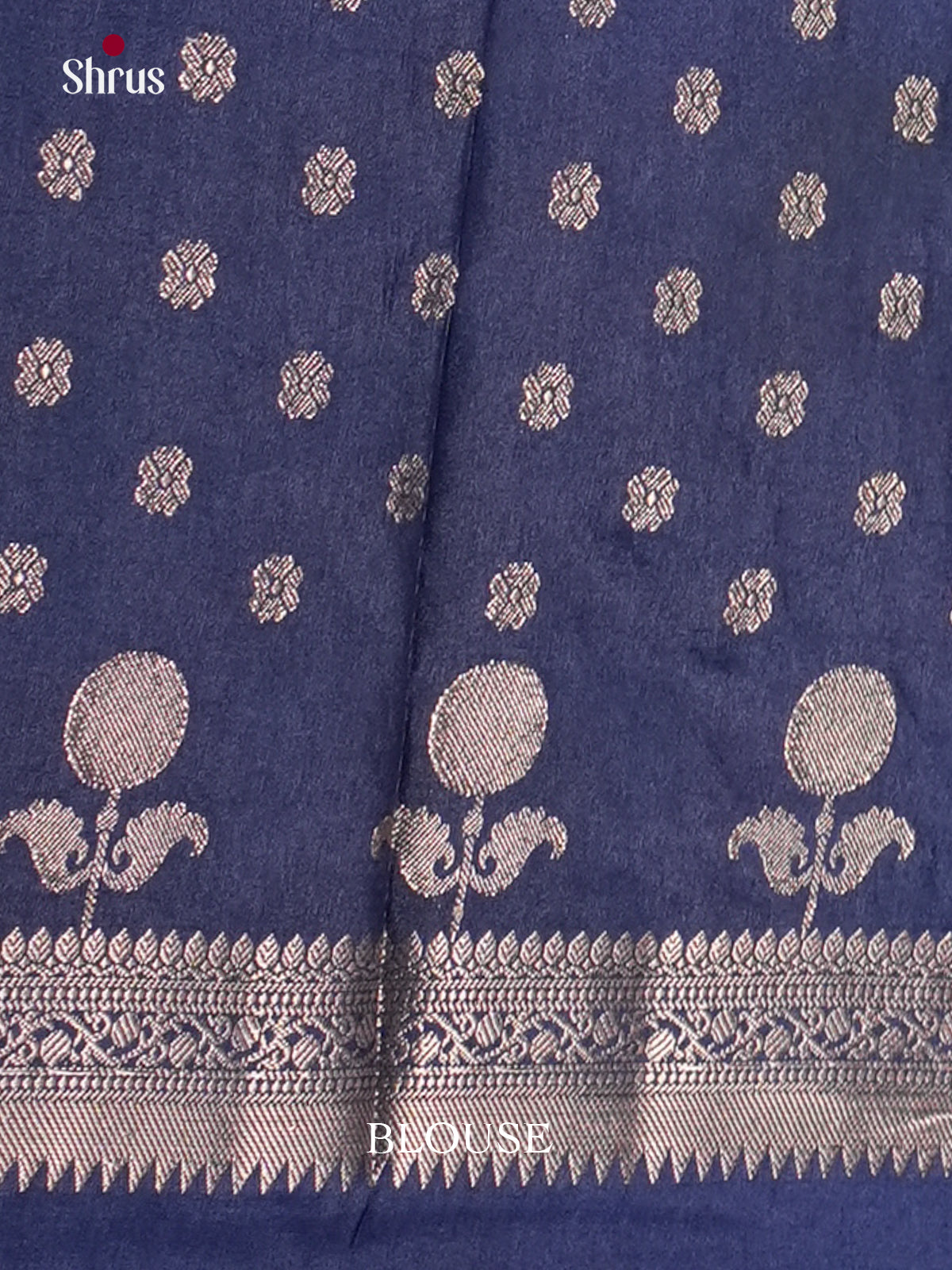 Teal & Blue - North Silk Cotton Saree -DLS06169