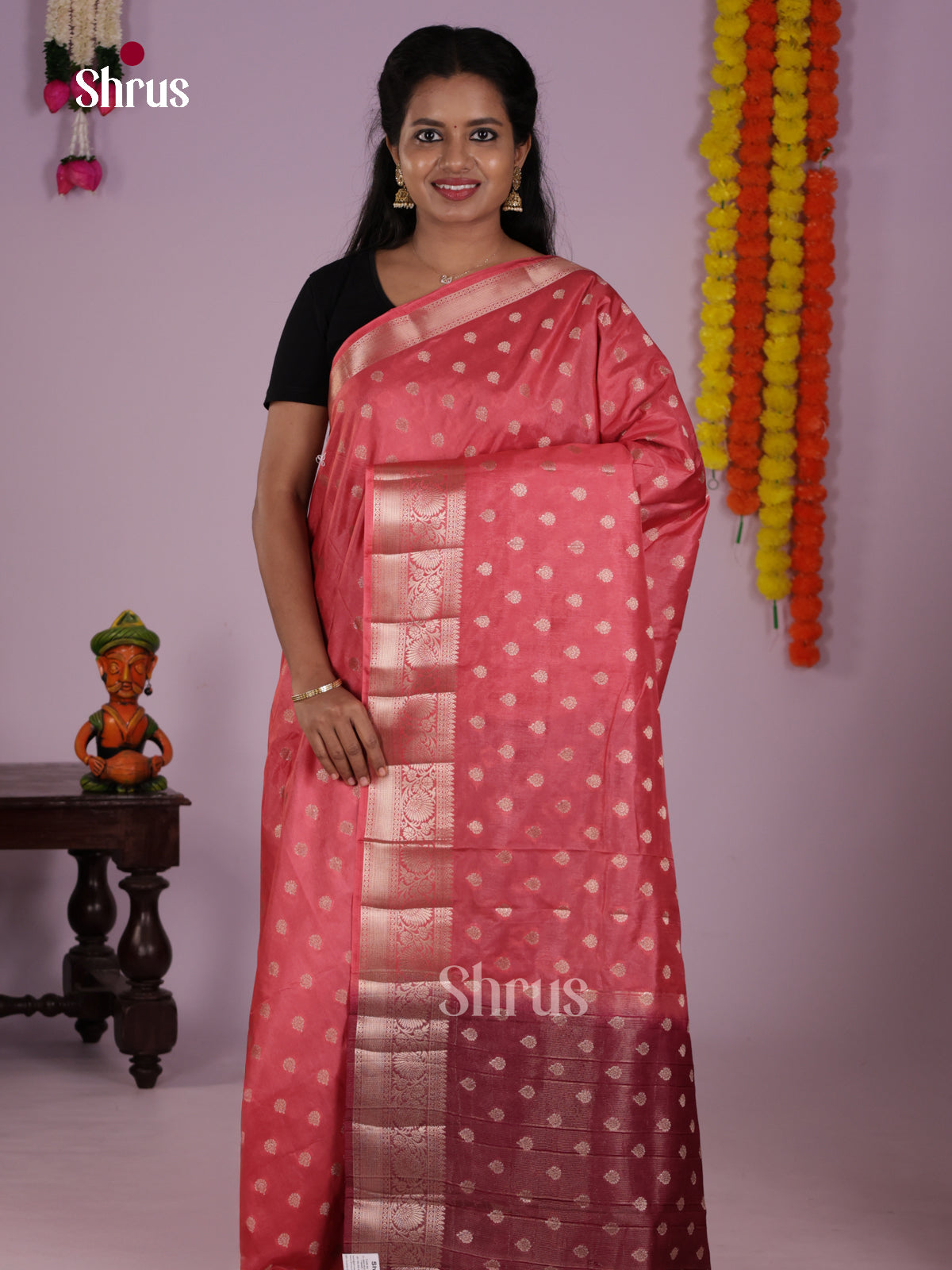 DLS06188 - North Silk Cotton Saree