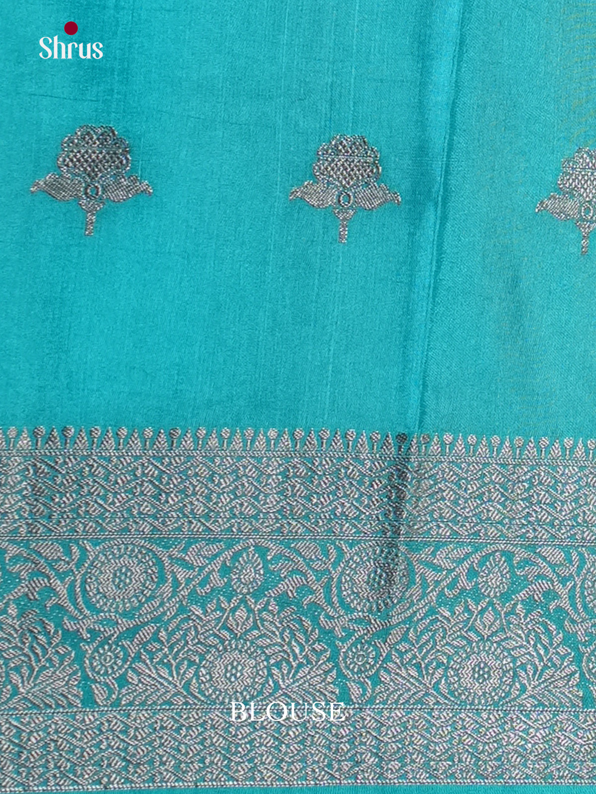Wine & Blue - North Silk Cotton Saree- DLS06203