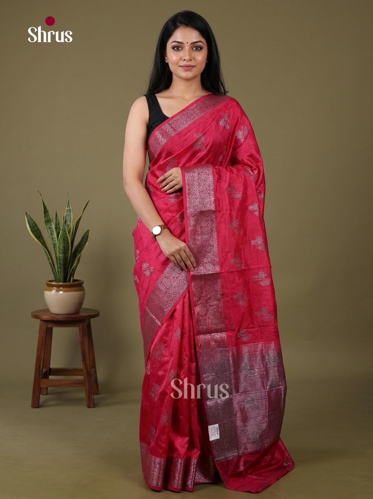 DLS06223 - North Silk Cotton Saree