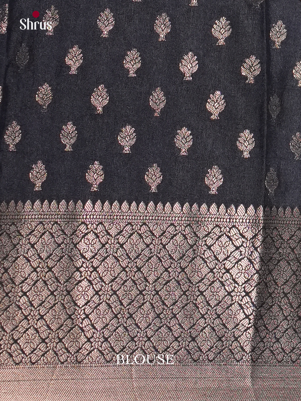 Sky Blue & Blue - North Silk Cotton Saree-DLS06231