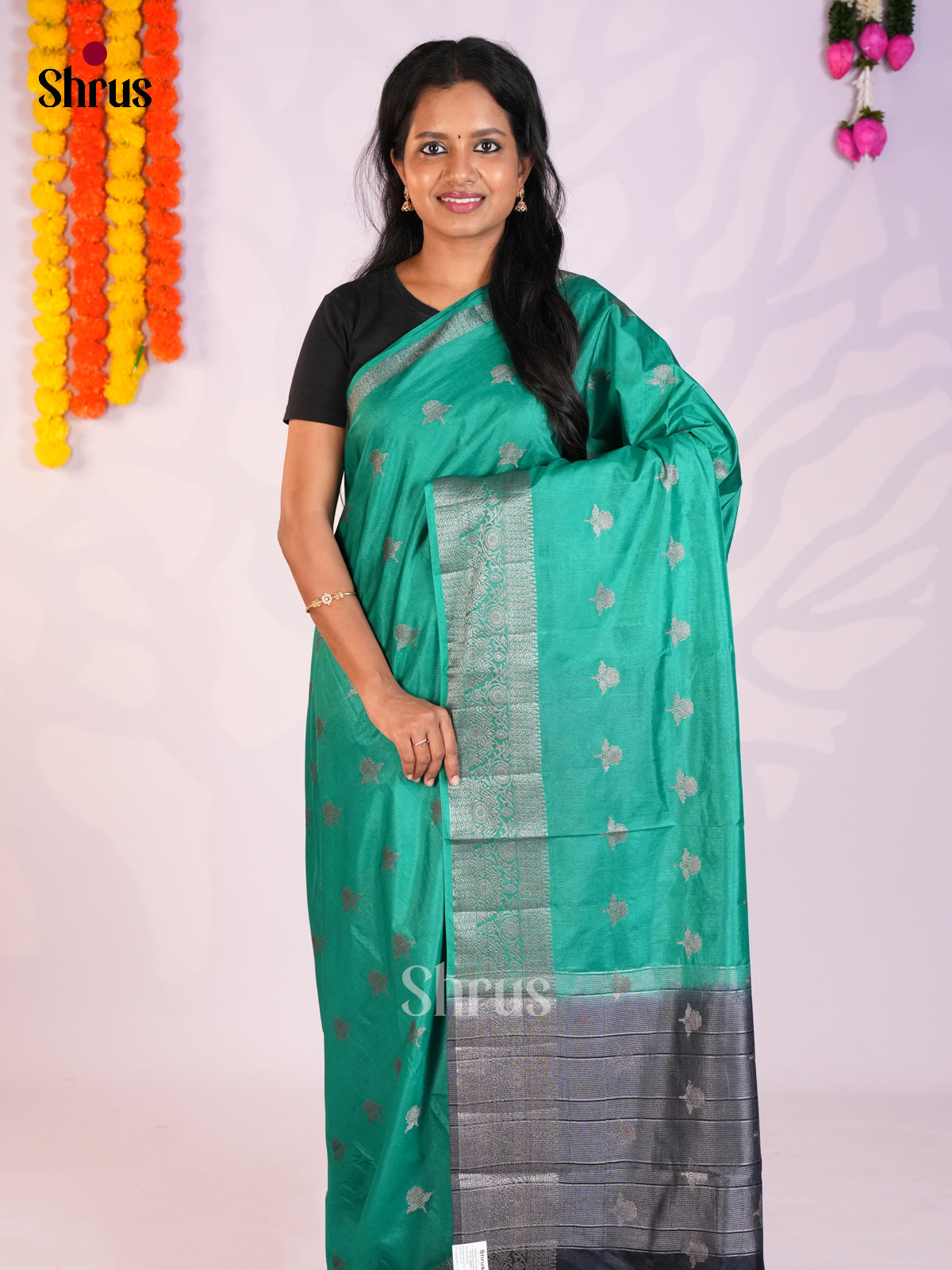 DLS06252 - North Silk Cotton Saree