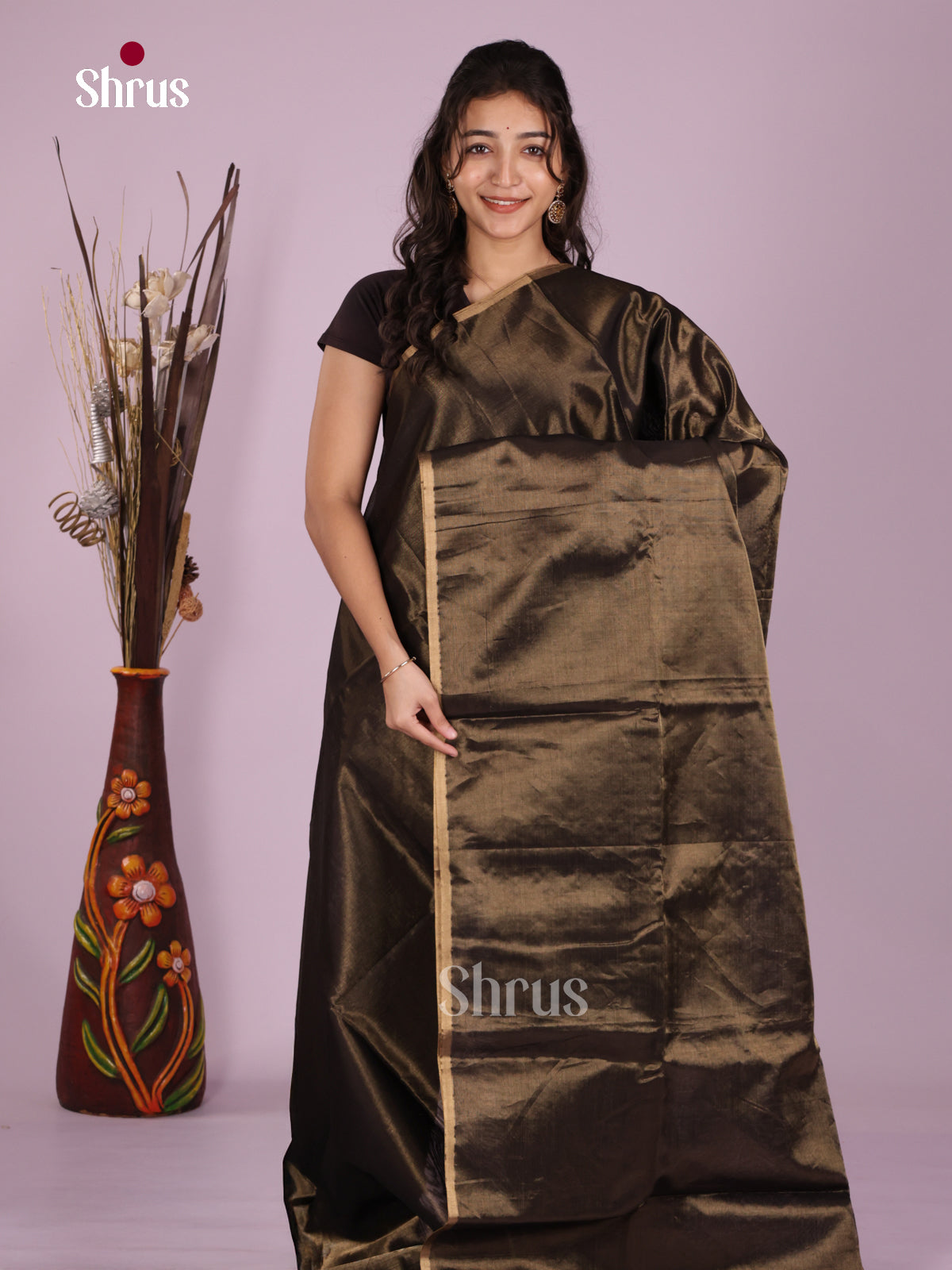 DLS06433 - Maheshwari silkcotton Saree - Shop on Shrus.com