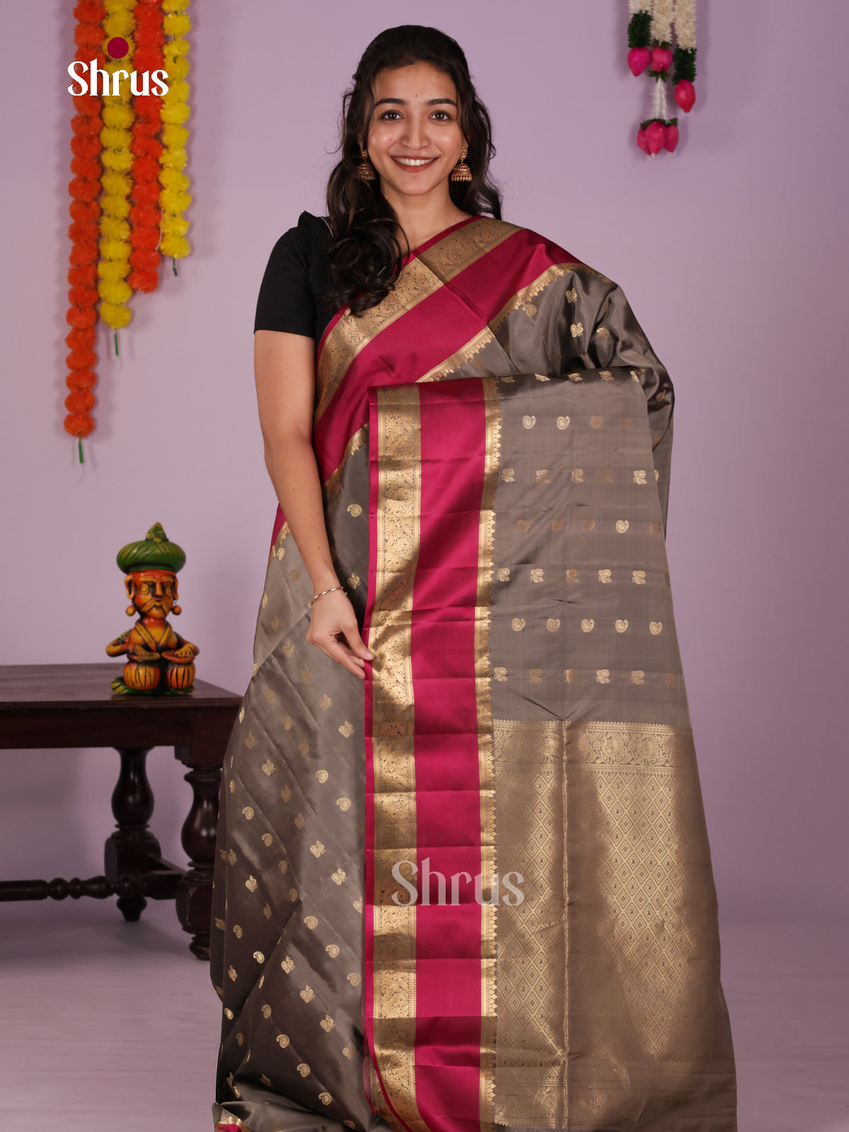 DLS06457 - Soft Silk (HR) Saree