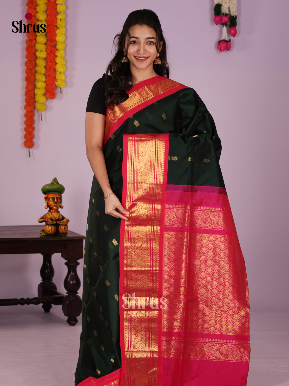 DLS06465 - Silk Cotton Saree