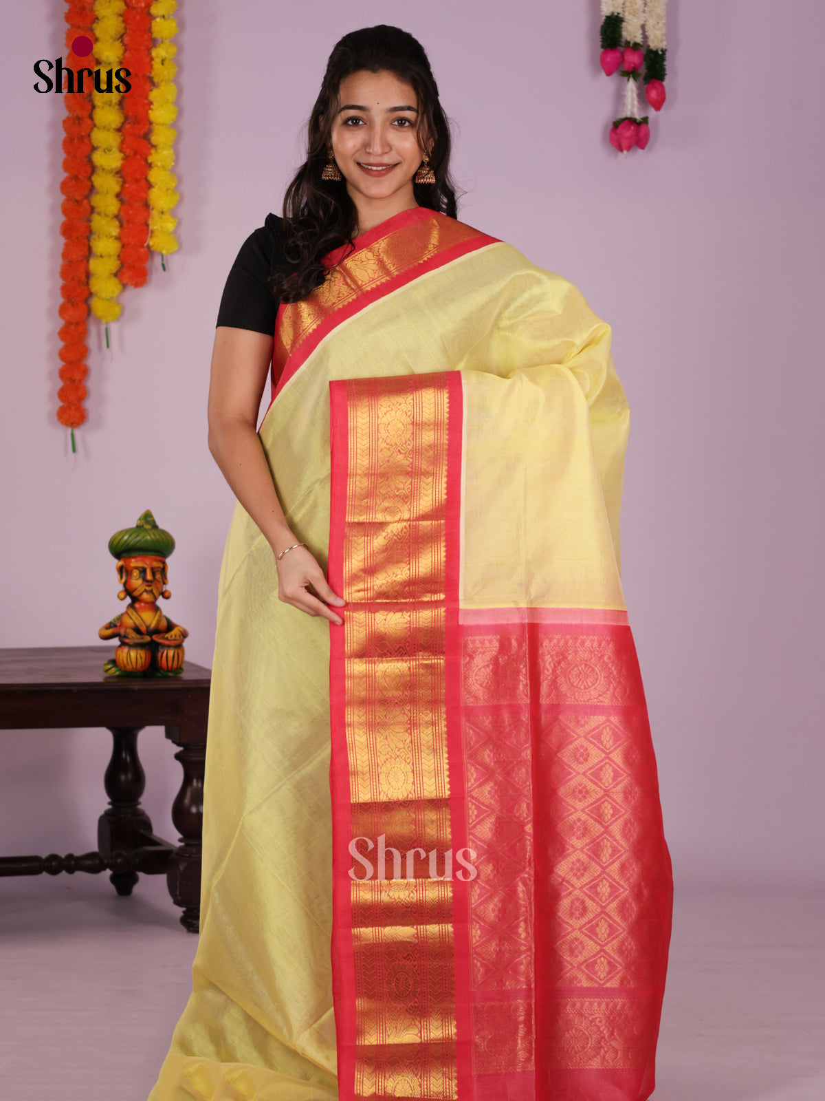 DLS06472 - Silk Cotton Saree