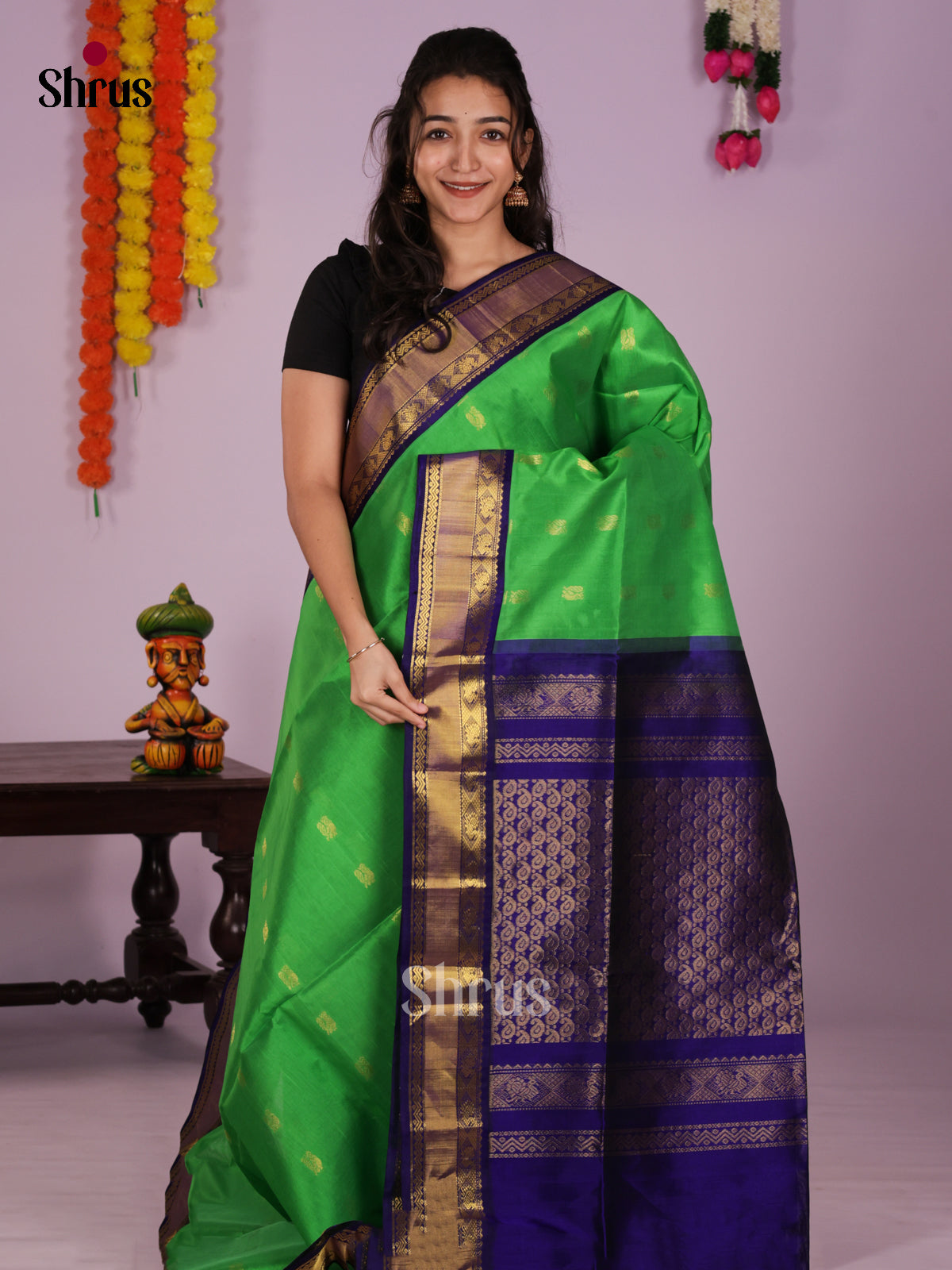 DLS06480 - Silk Cotton Saree