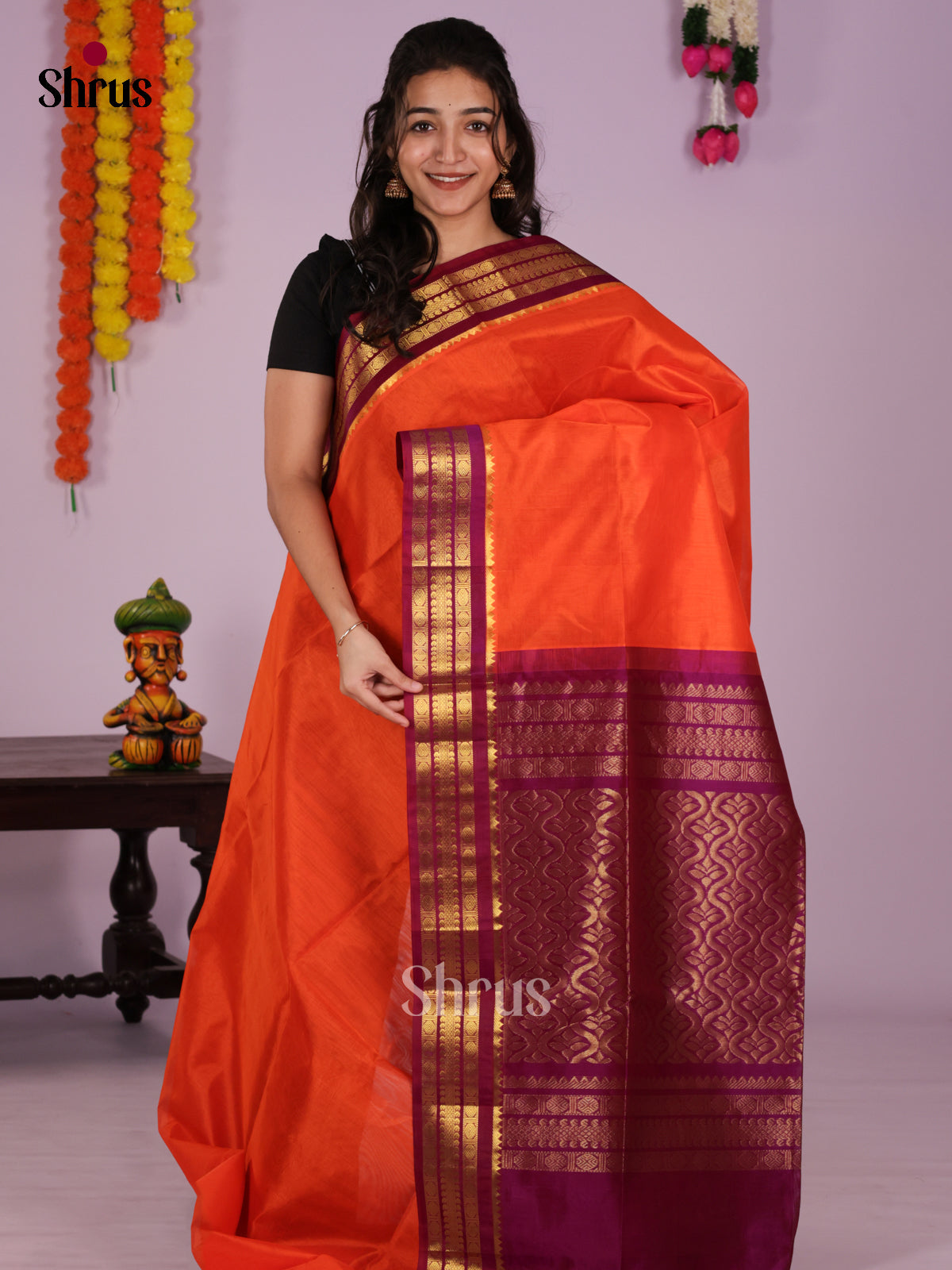 DLS06482 - Silk Cotton Saree