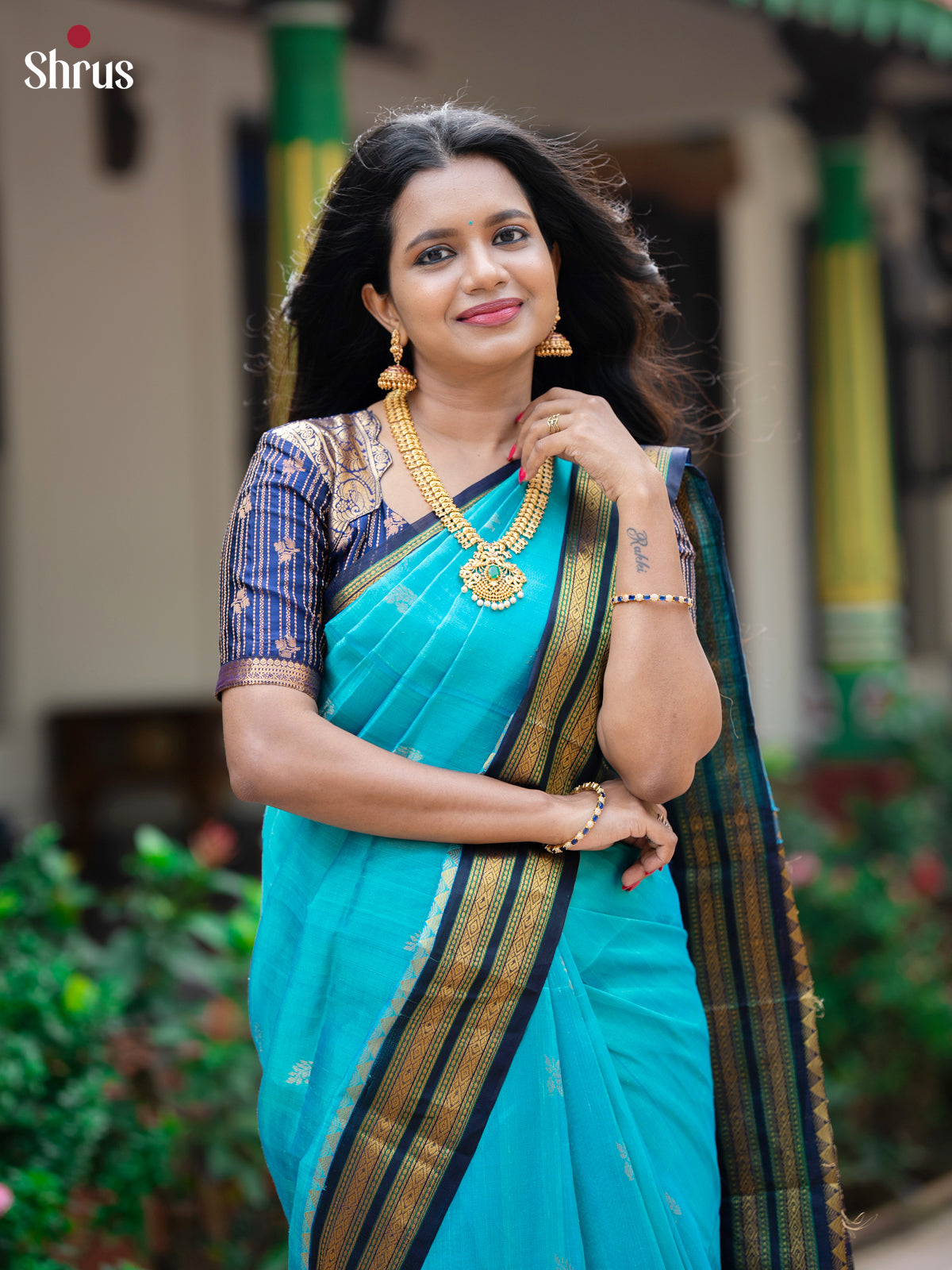 DLS06484 - Silk Cotton Saree