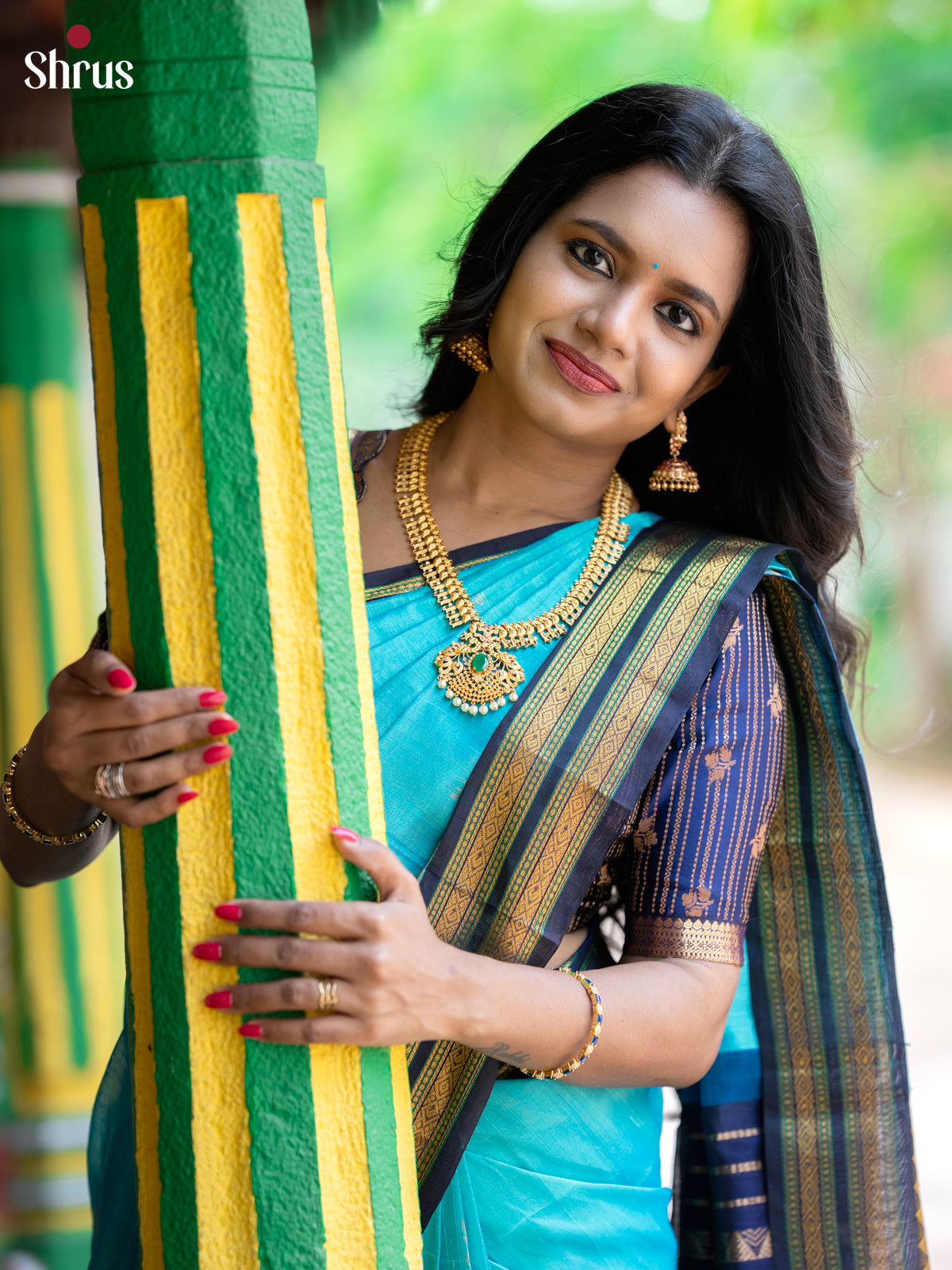 DLS06484 - Silk Cotton Saree