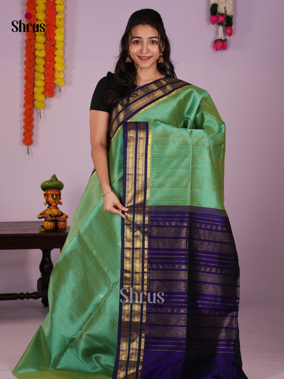 DLS06486 - Silk Cotton Saree