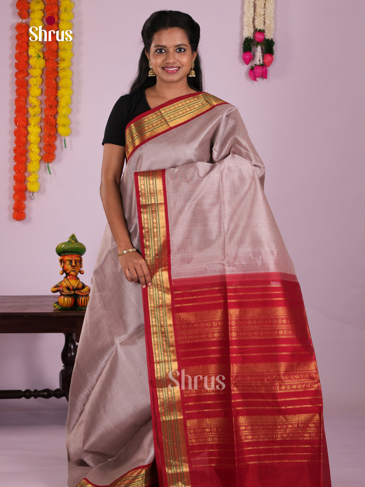 DLS06491 - Silk Cotton Saree