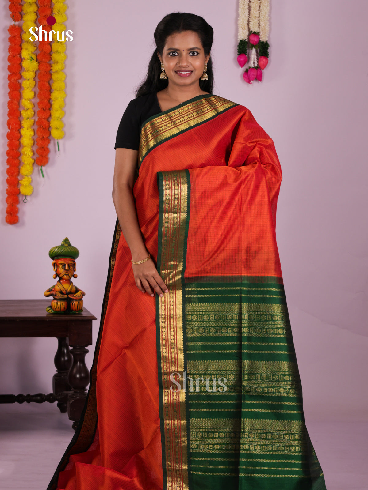 DLS06492 - Silk Cotton Saree
