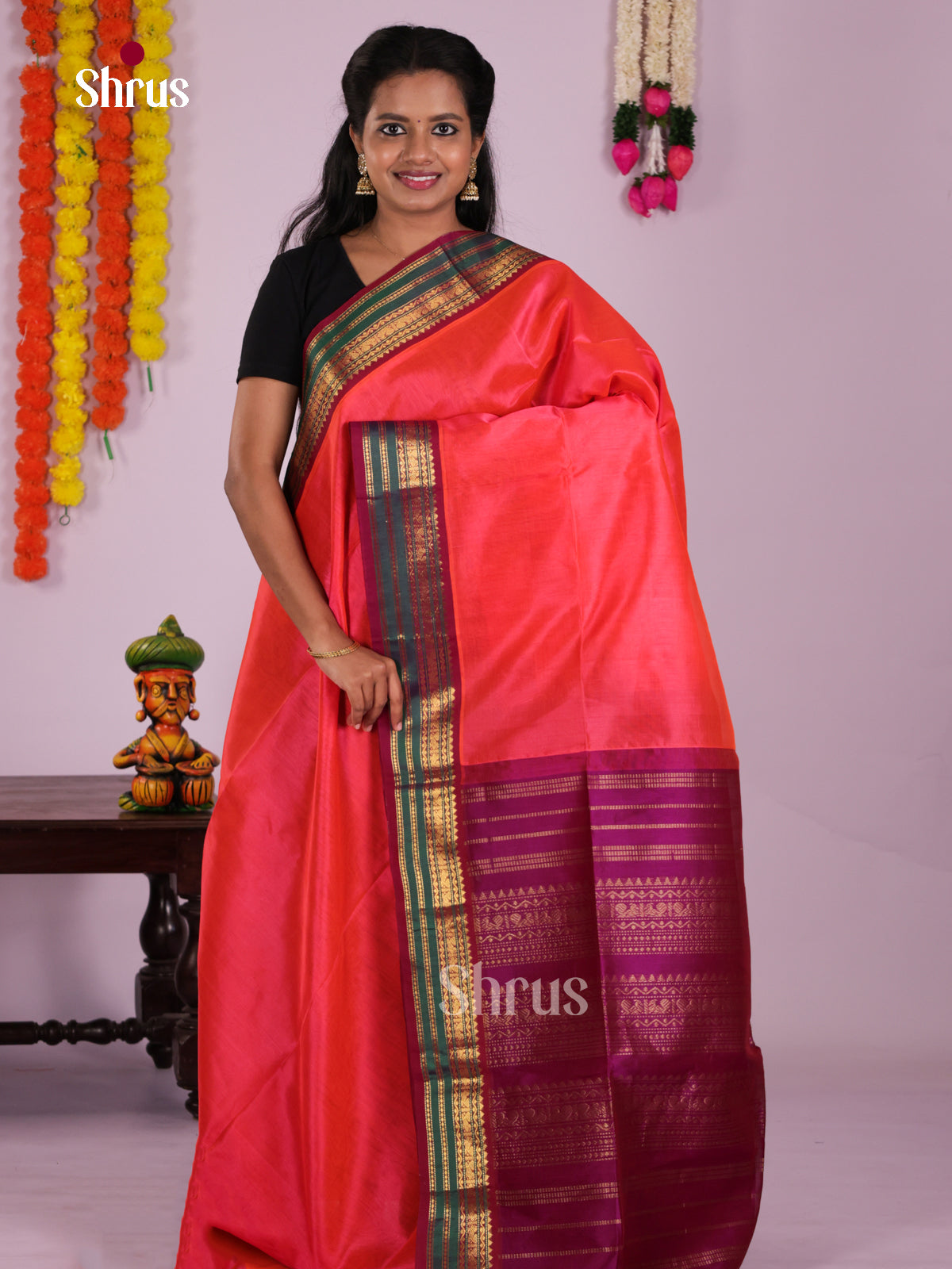 DLS06493 - Silk Cotton Saree