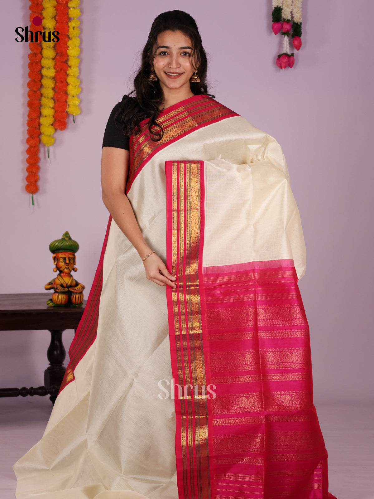 DLS06495 - Silk Cotton Saree