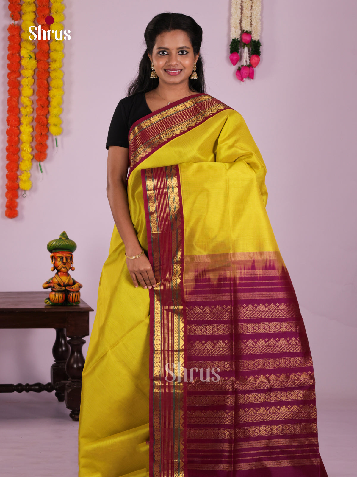 DLS06503 - Silk Cotton Saree