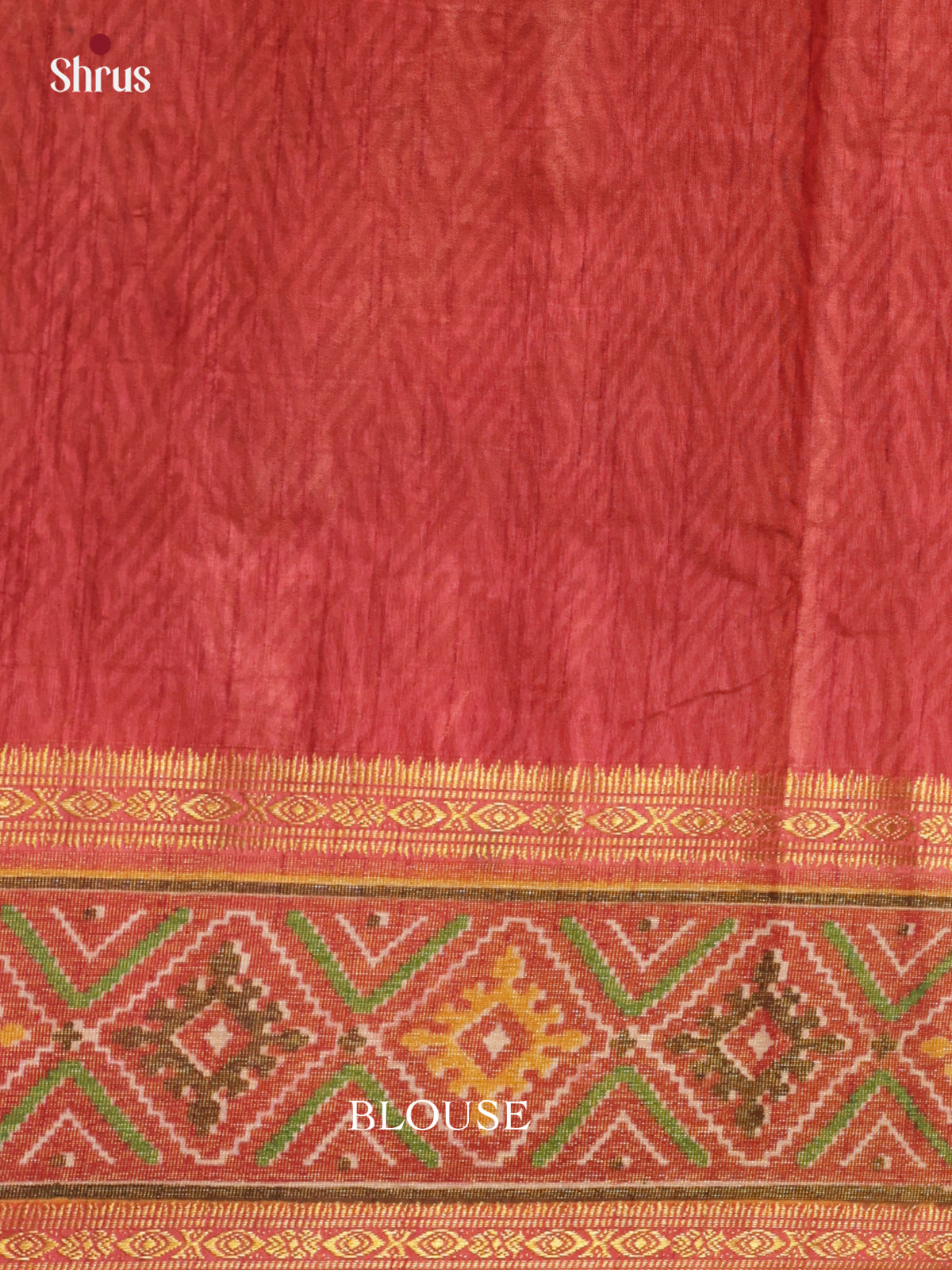 DLS08118 - Semi Patola Saree - Shop on Shrus.com