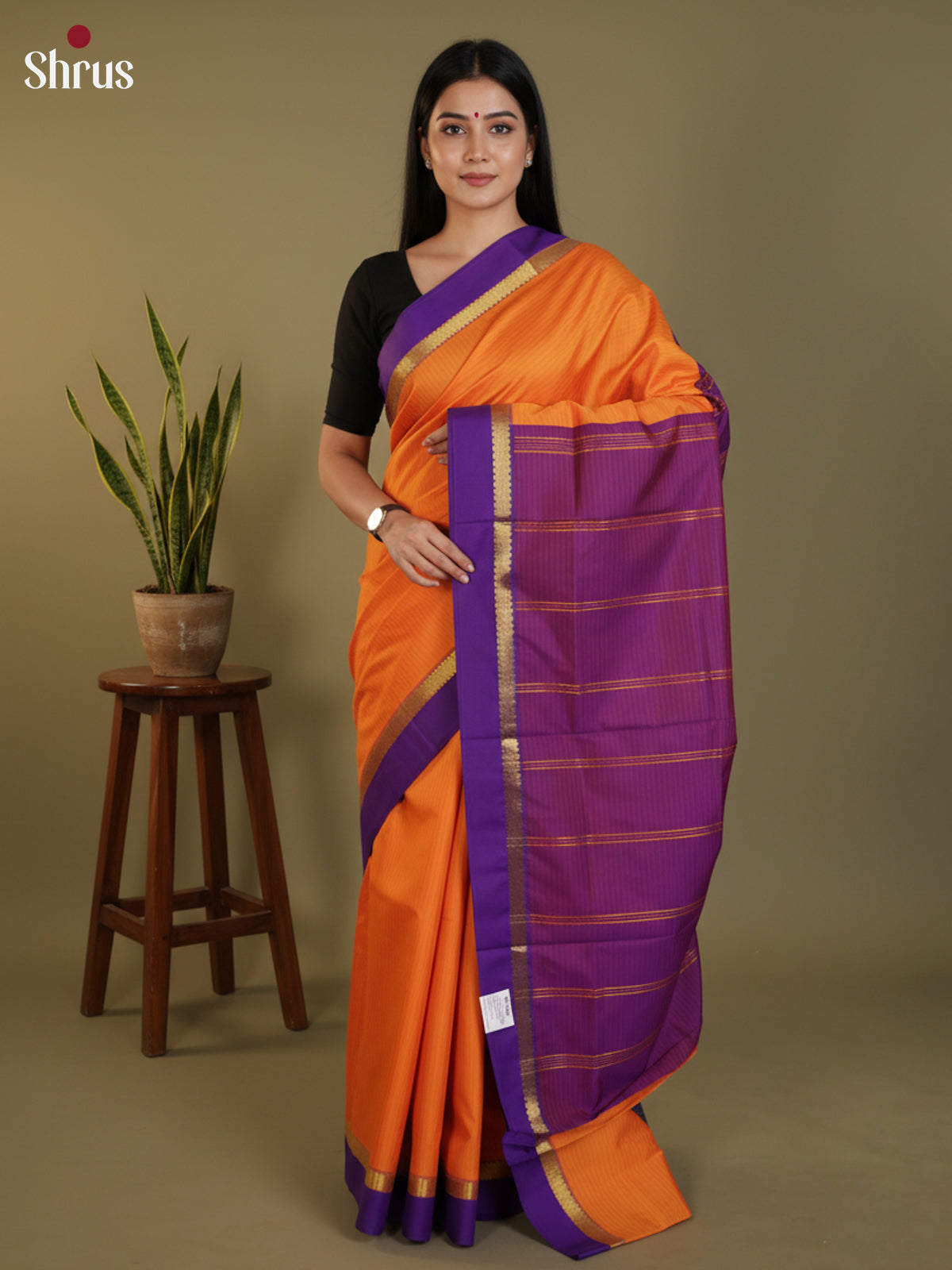 DLS09060 - Semi Silk Saree - Shop on Shrus.com