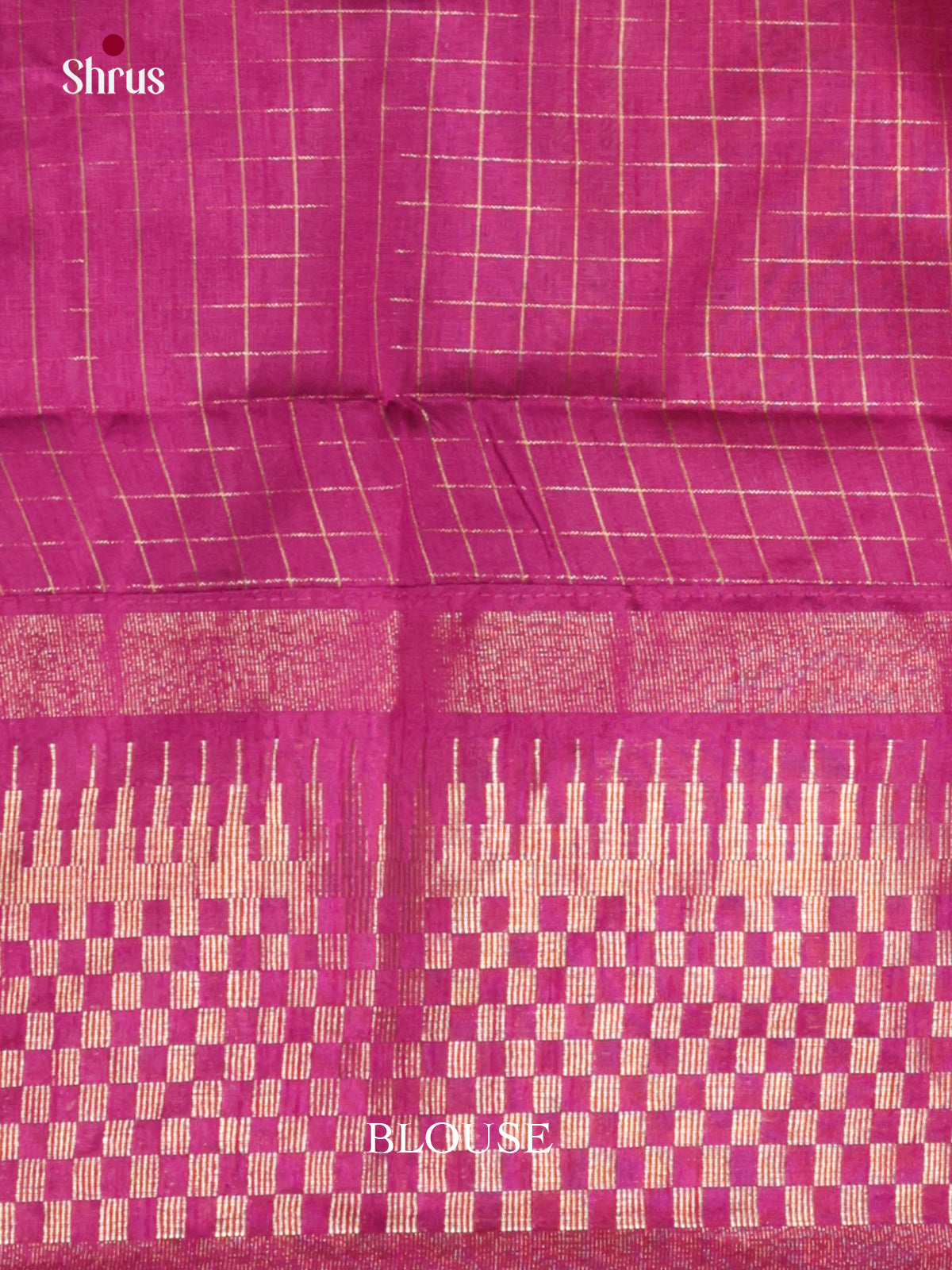 DLS11001 - Semi Rawsilk Saree - Shop on Shrus.com
