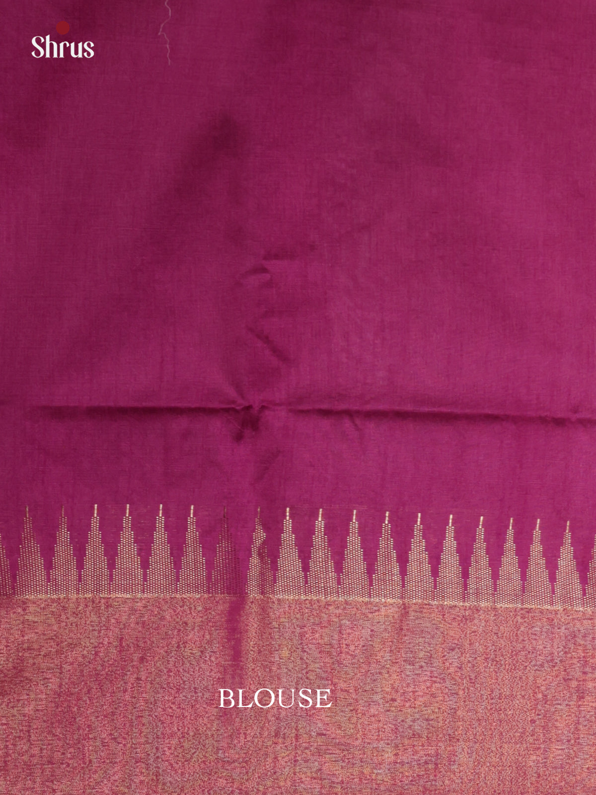 DLS11065 - Semi Rawsilk Saree - Shop on Shrus.com