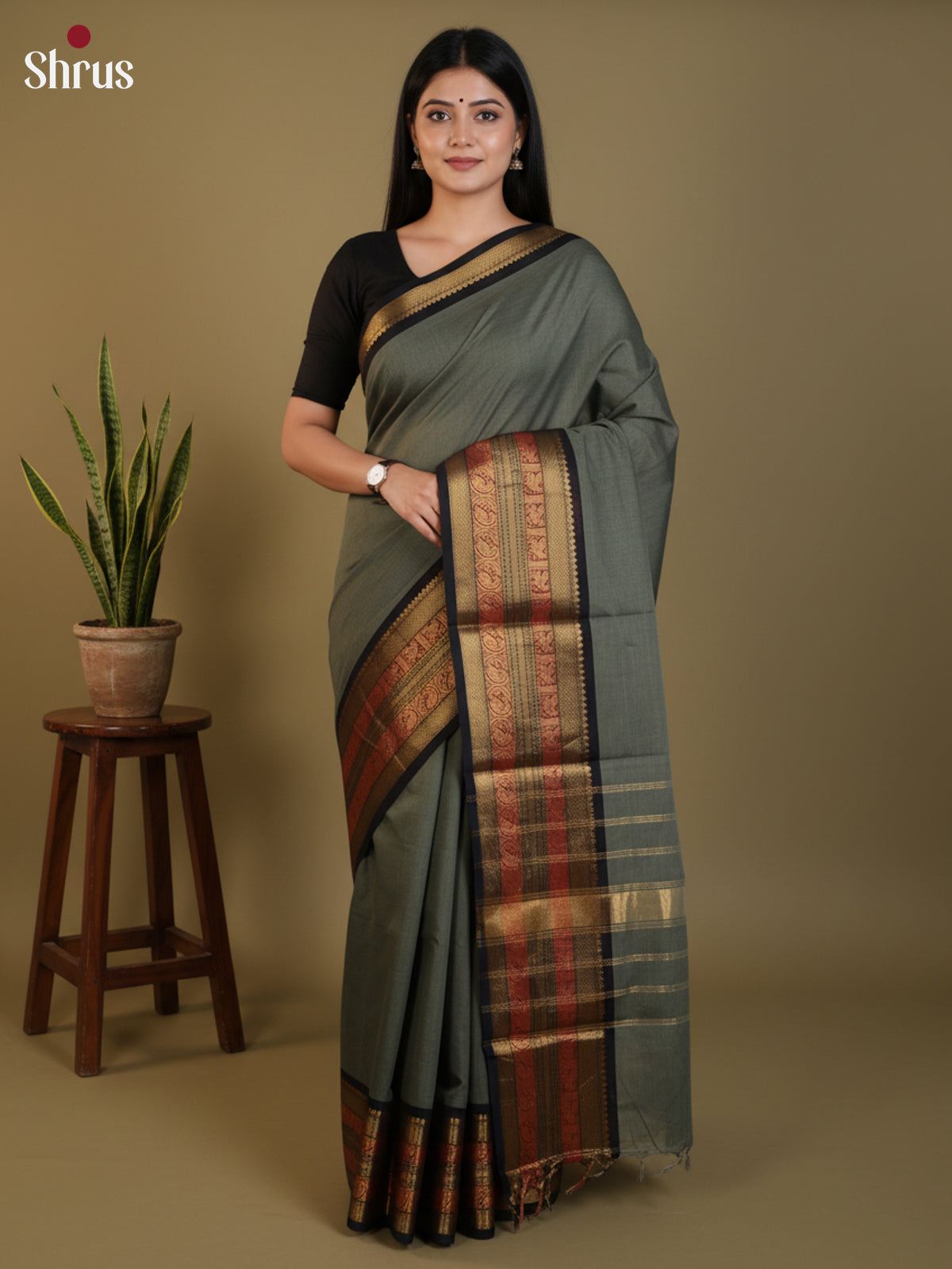 DLS13002 - Chettinad Cotton Saree