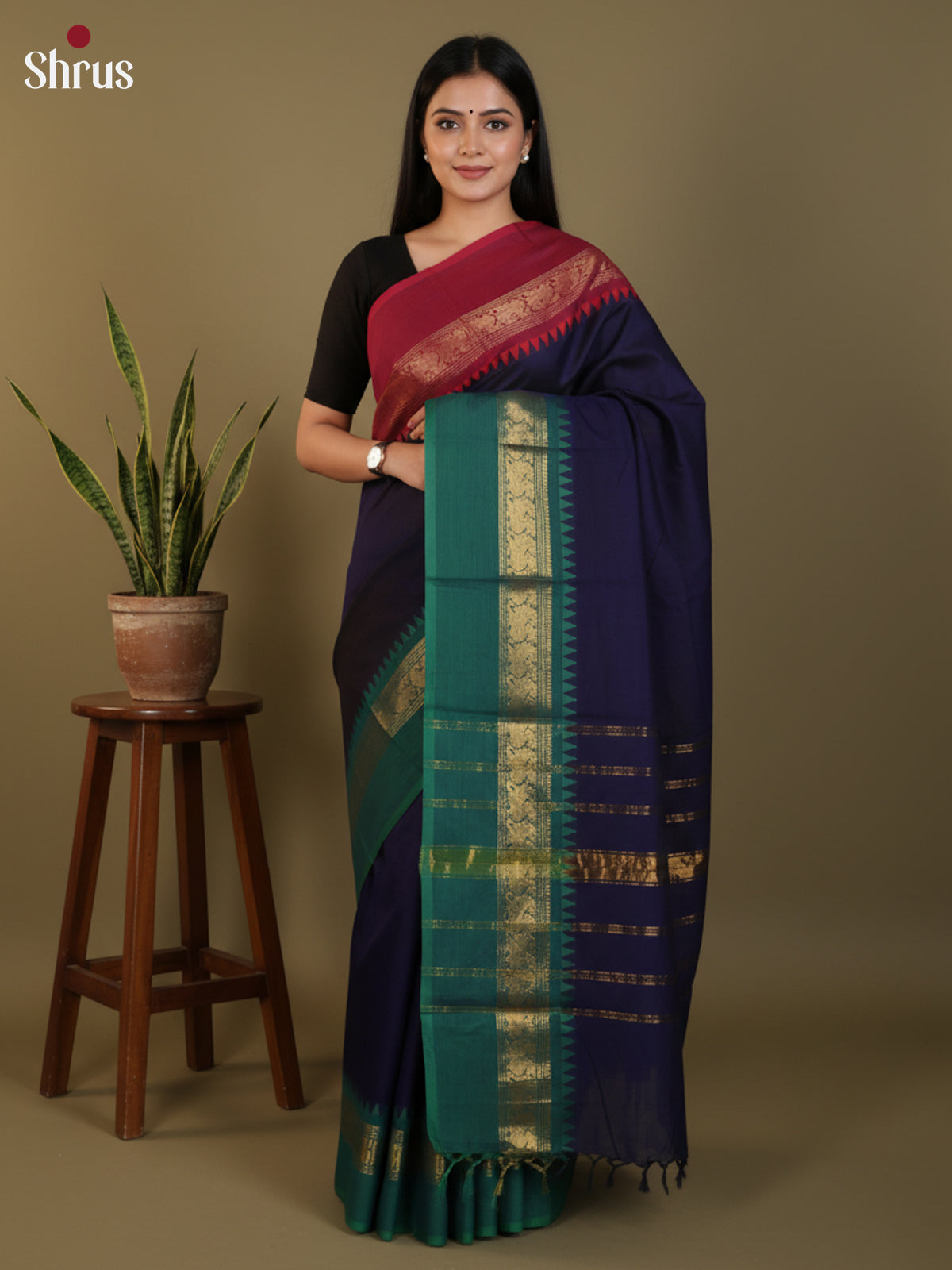 DLS13005 - Chettinad Cotton Saree