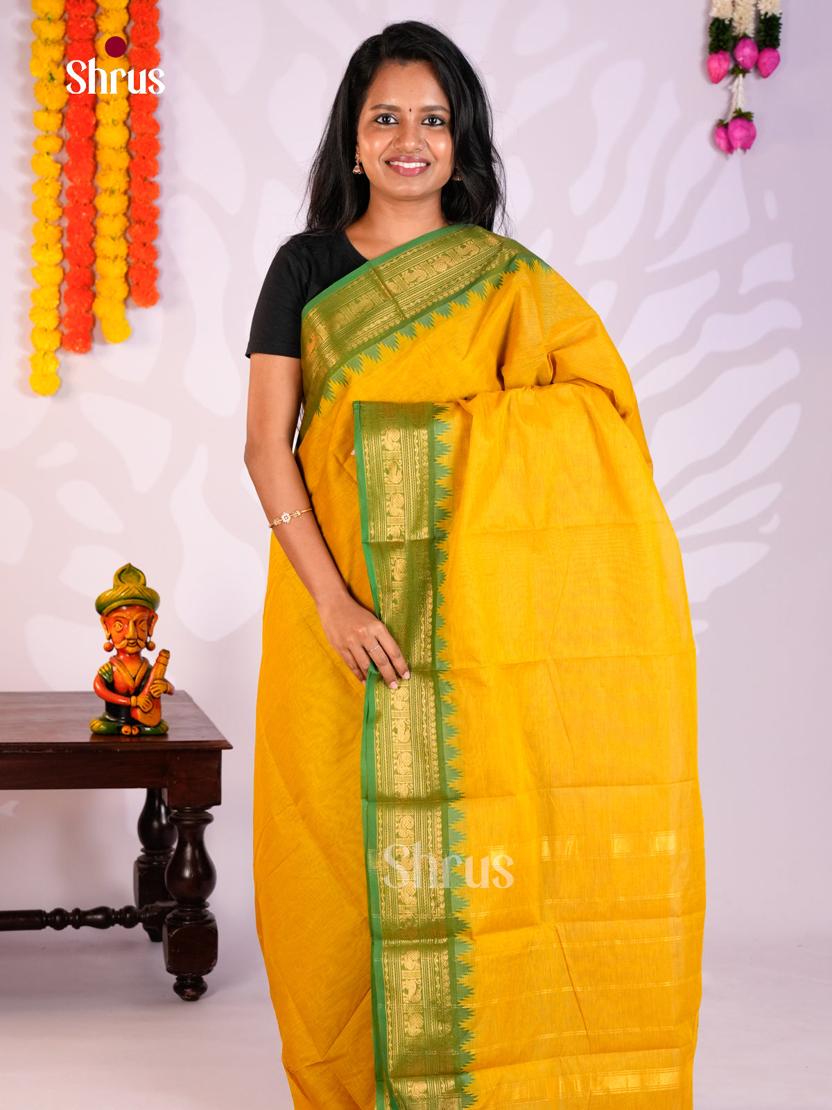 DLS13007 - Chettinad Cotton Saree