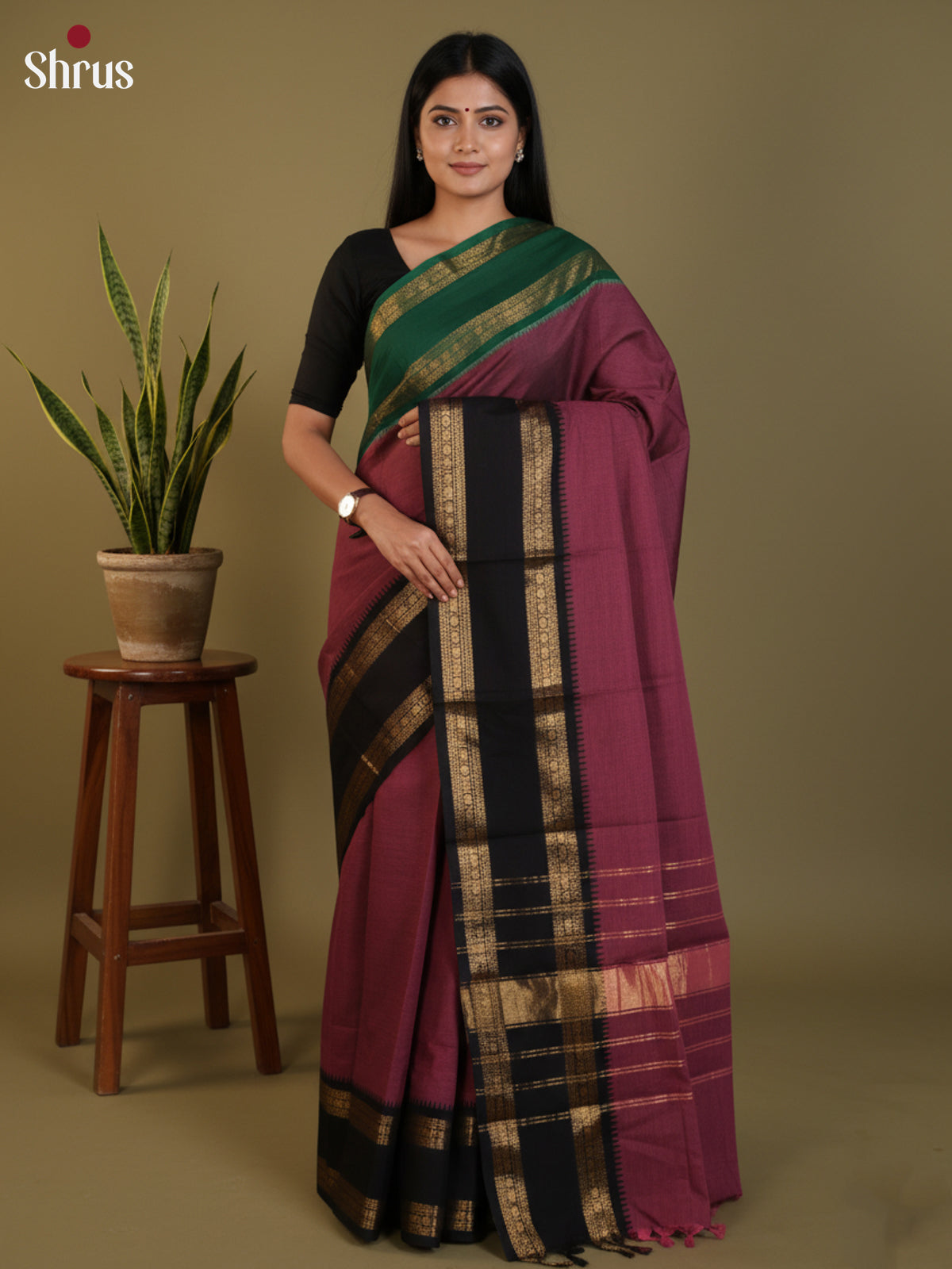 DLS13016 - Chettinad Cotton Saree