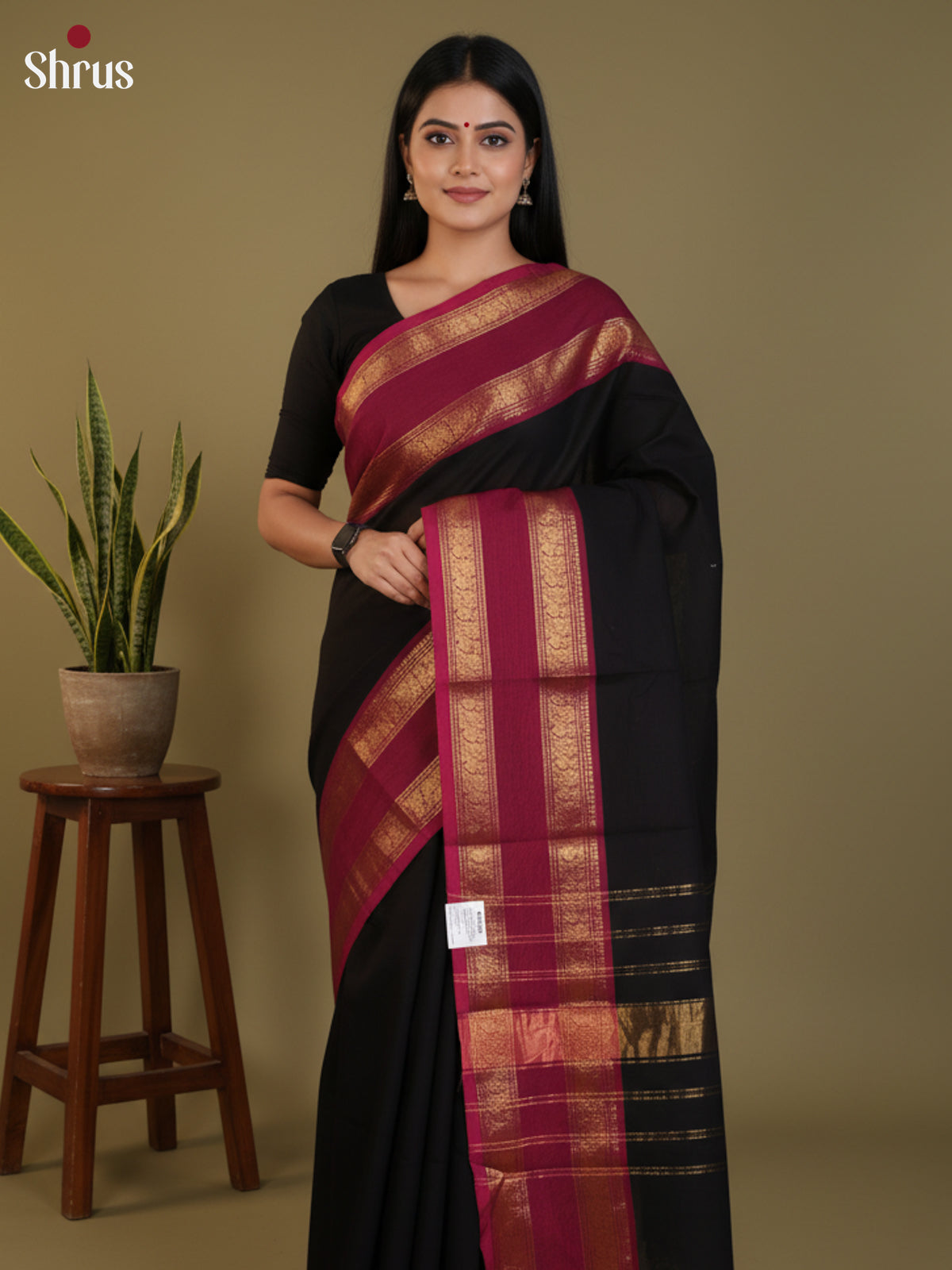 DLS13020 - Chettinad Cotton Saree - Shop on Shrus.com