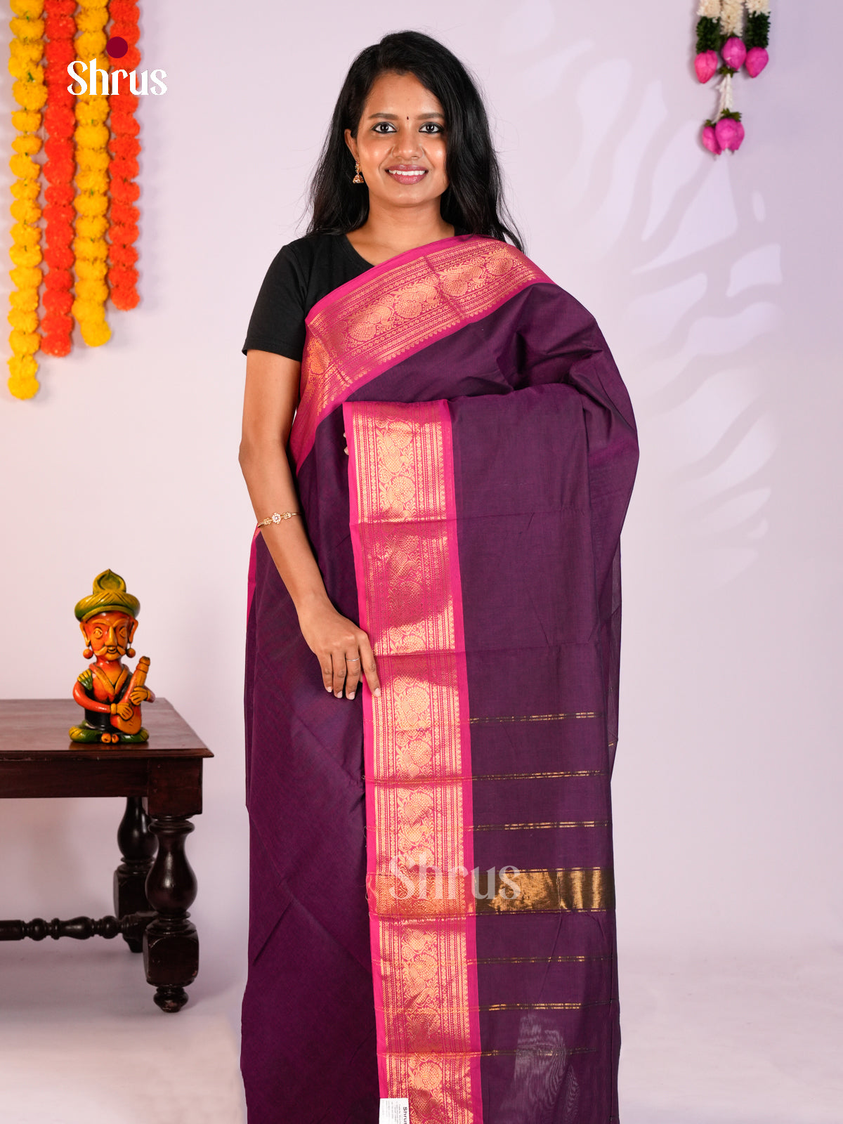 DLS13023 - Chettinad Cotton Saree