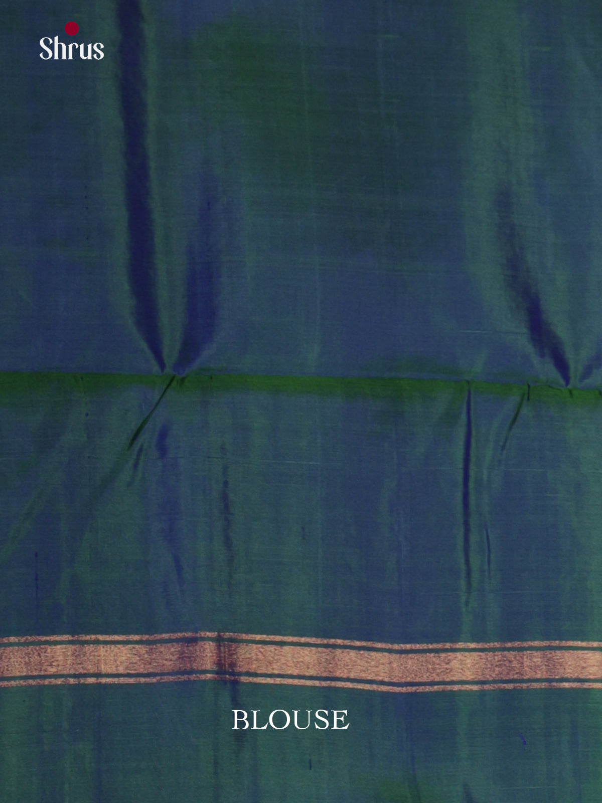 Beautifully Crafted Pink & Peacock Green Soft Silk Saree with zari buttas & Brocade pallu - Shop on Shrus.com