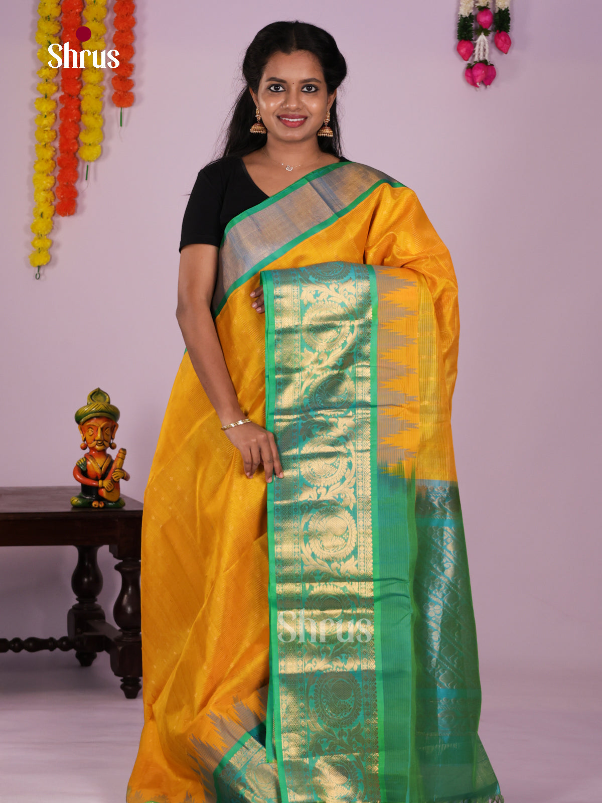 DLS15067 - Korvai-Big border Saree