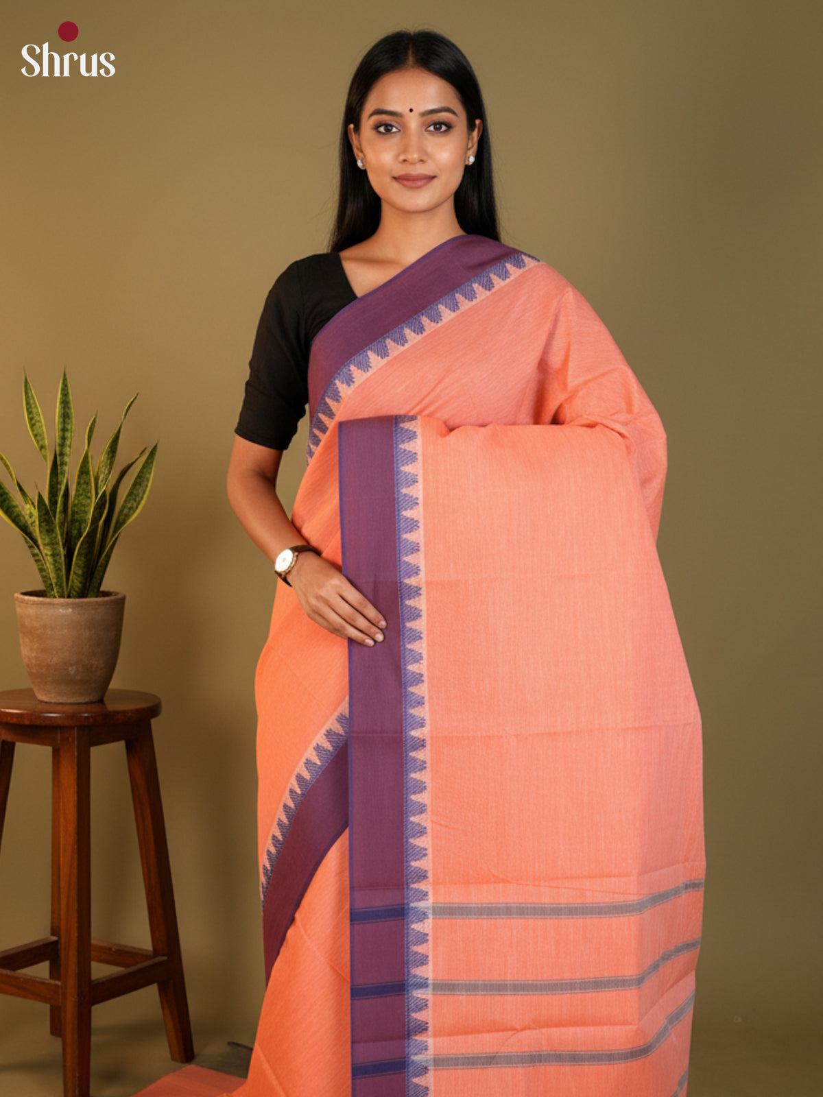 DLS15176 - South Cotton Saree